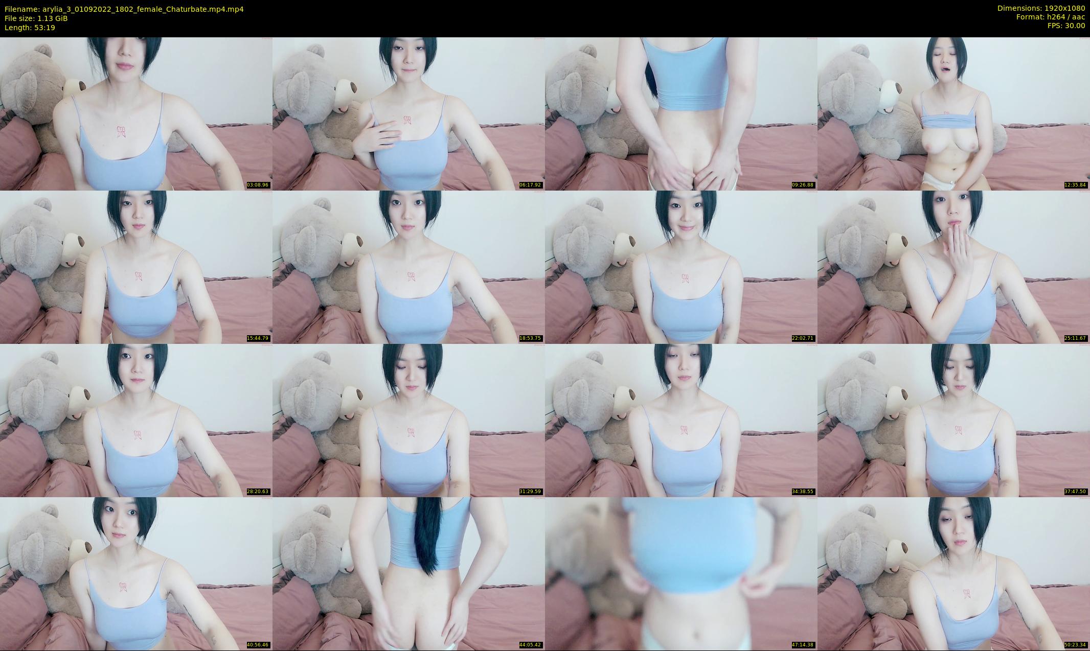 arylia_3 — 54 minute Chaturbate female cam show recording, 1080p, Sep 1, 2022