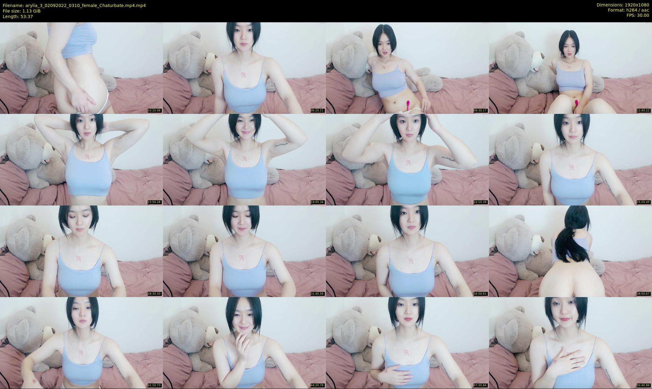 arylia_3 — 54 minute Chaturbate female cam show recording, 1080p, Sep 2, 2022
