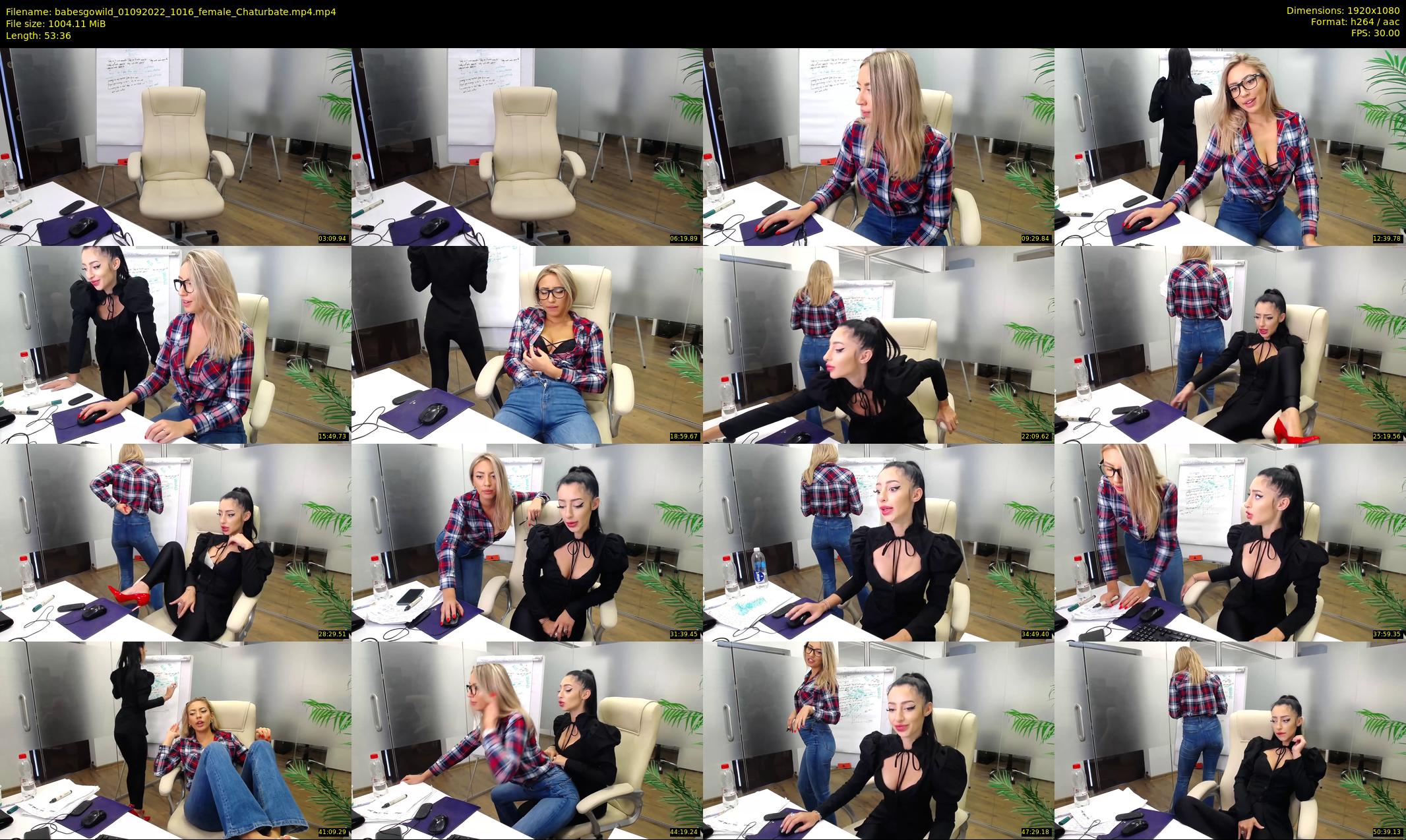 babesgowild — 54 minute Chaturbate couple cam show recording, 1080p, Sep 1, 2022