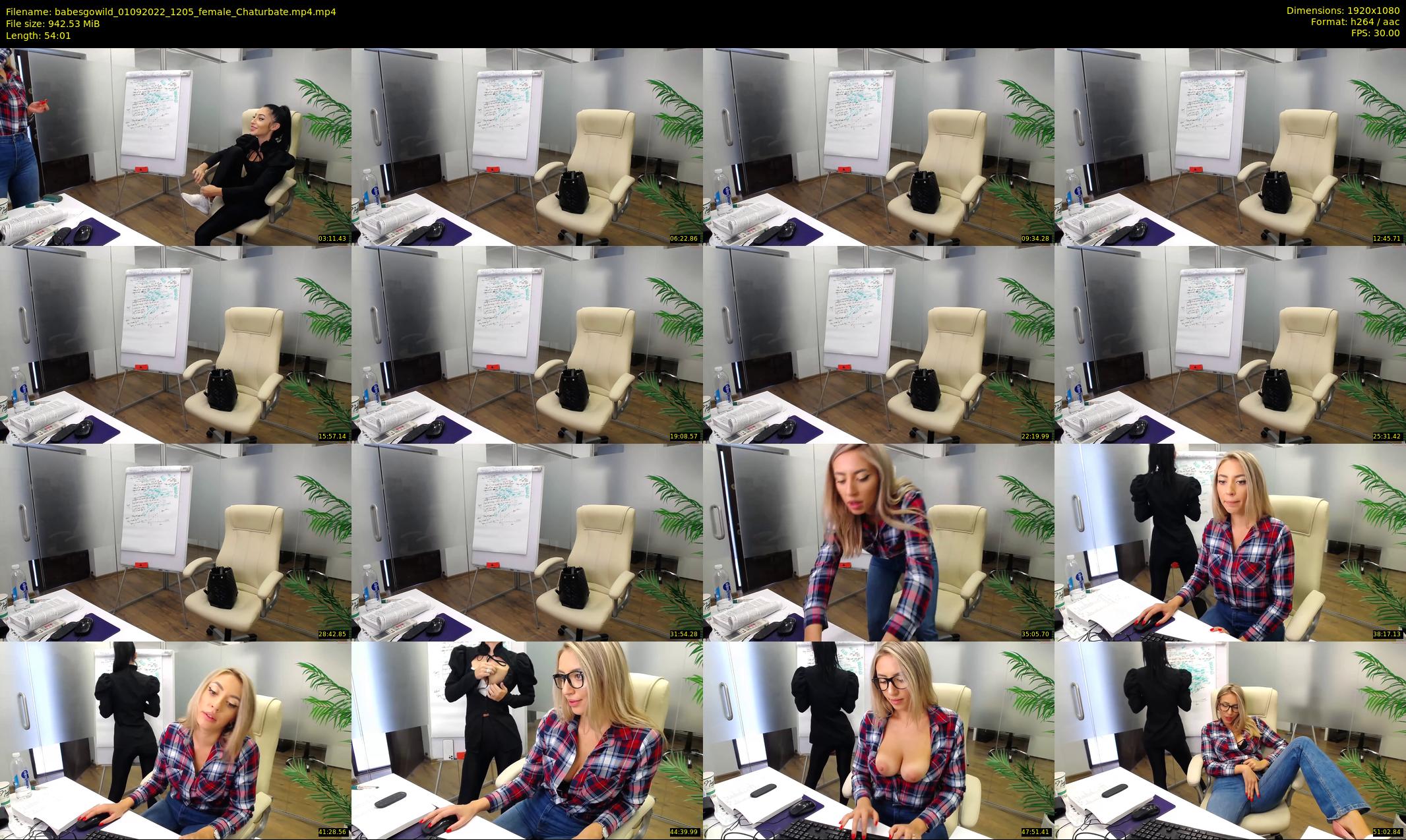 babesgowild — 55 minute Chaturbate couple cam show recording, 1080p, Sep 1, 2022