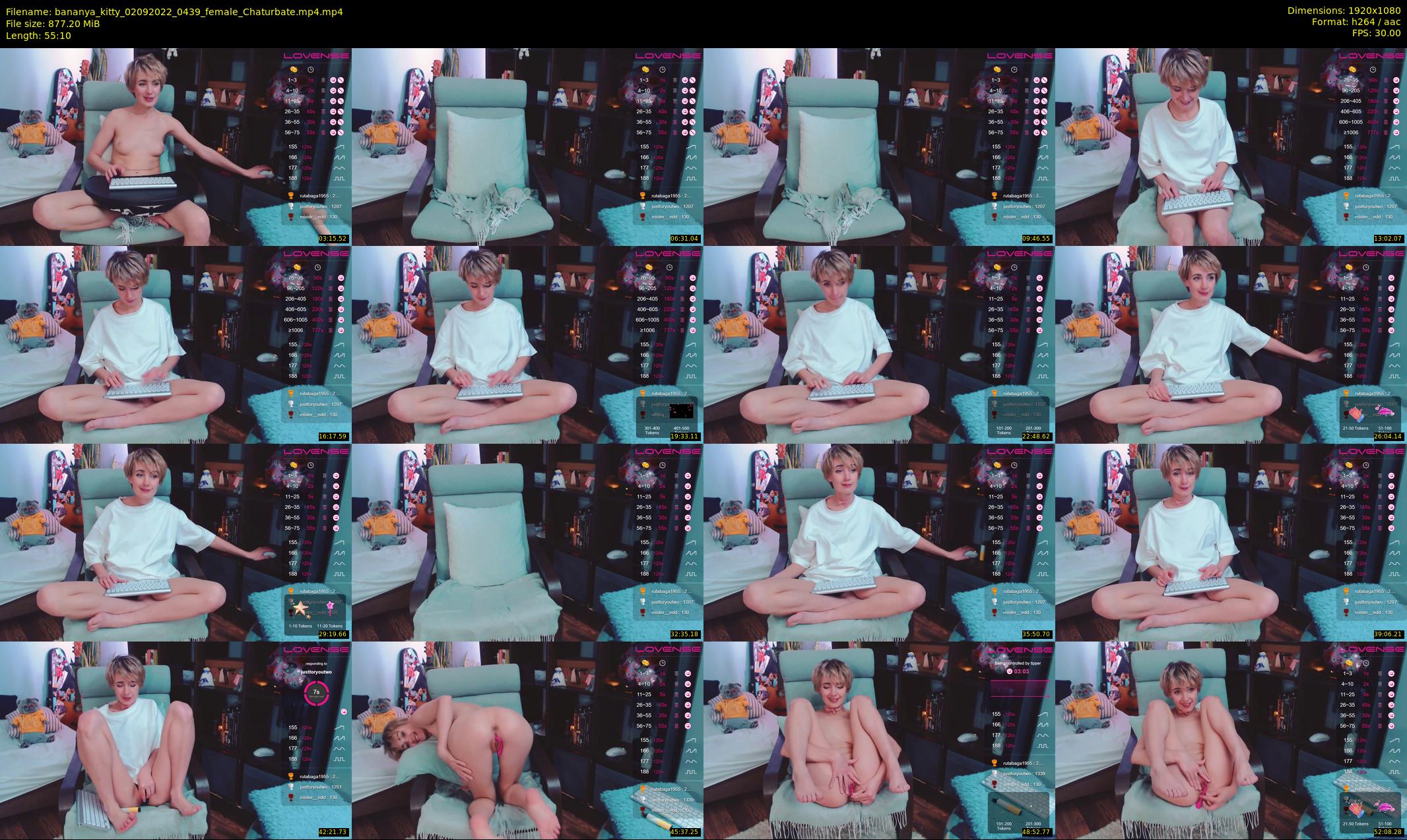 bananya_kitty — 56 minute Chaturbate couple cam show recording, 1080p, Sep 2, 2022