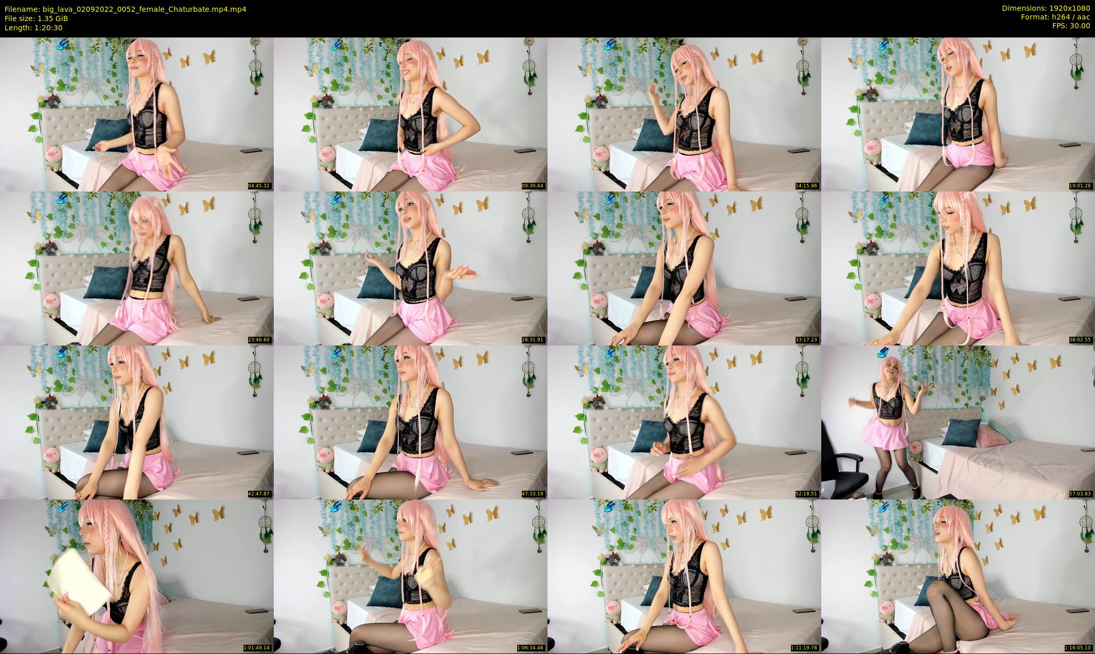 big_lava — 81 minute Chaturbate female cam show recording, 1080p, Sep 2, 2022