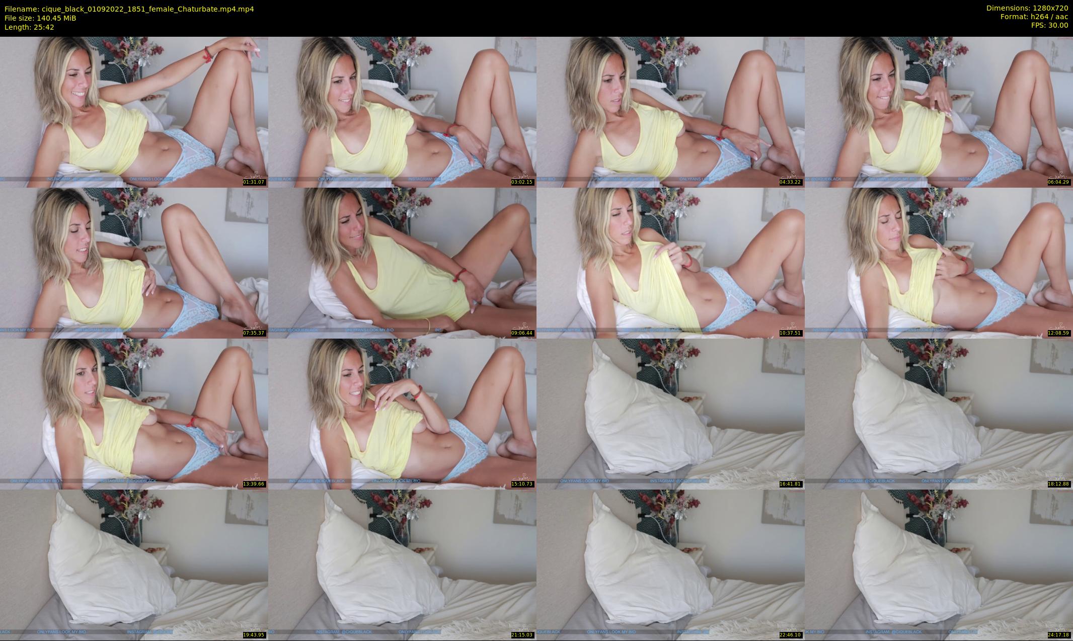 cique_black — 26 minute Chaturbate female cam show recording, 720p, Sep 1, 2022