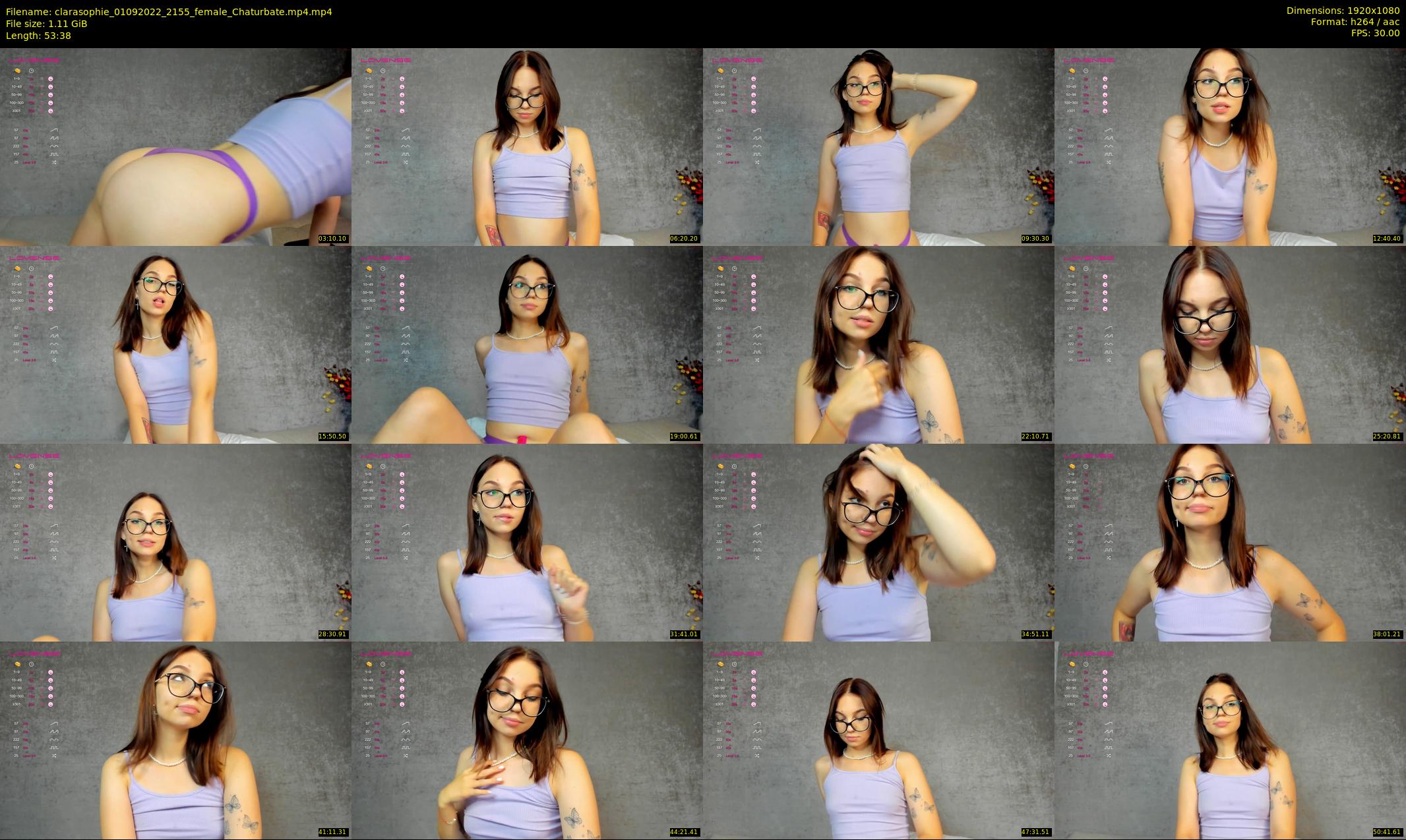 clarasophie — 54 minute Chaturbate couple cam show recording, 1080p, Sep 1, 2022