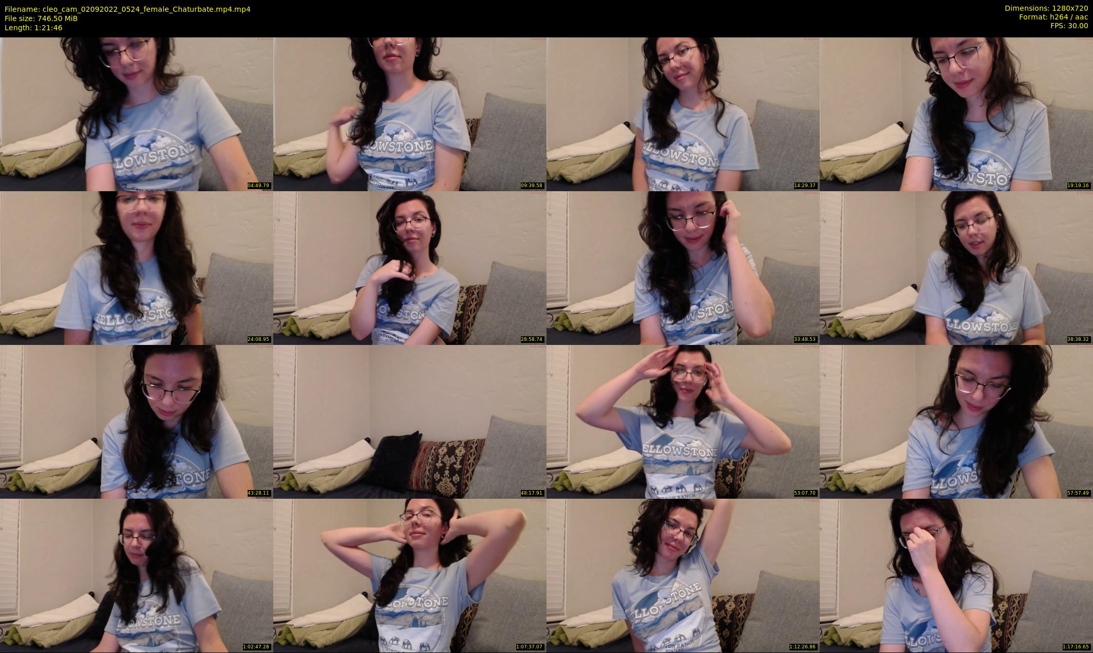 cleo_cam — 82 minute Chaturbate female cam show recording, 720p, Sep 2, 2022