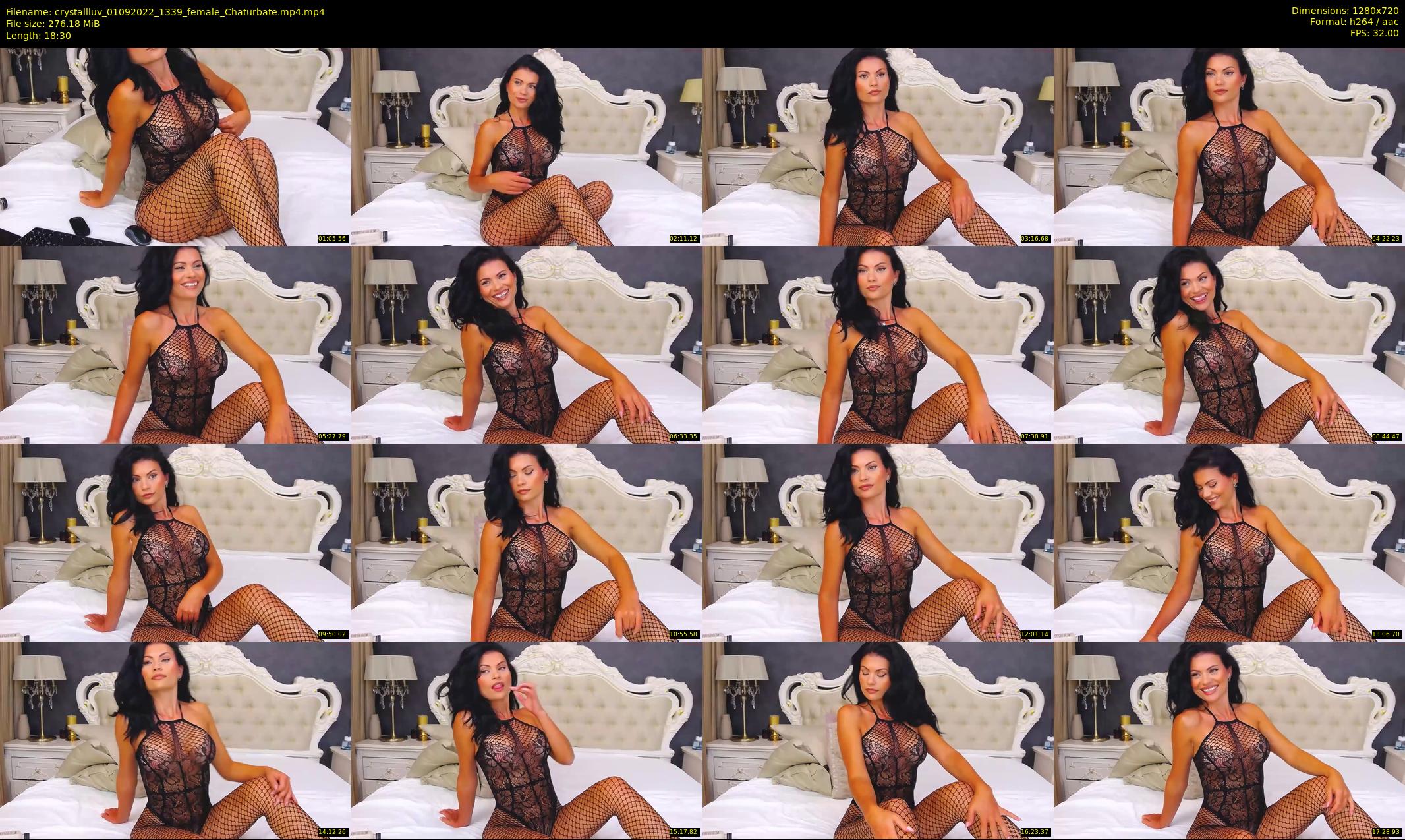 crystallluv — 19 minute Chaturbate female cam show recording, 720p, Sep 1, 2022