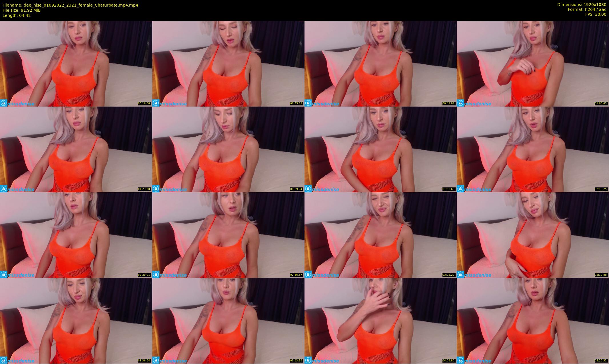 dee_nise — 5 minute Chaturbate female cam show recording, 1080p, Sep 1, 2022