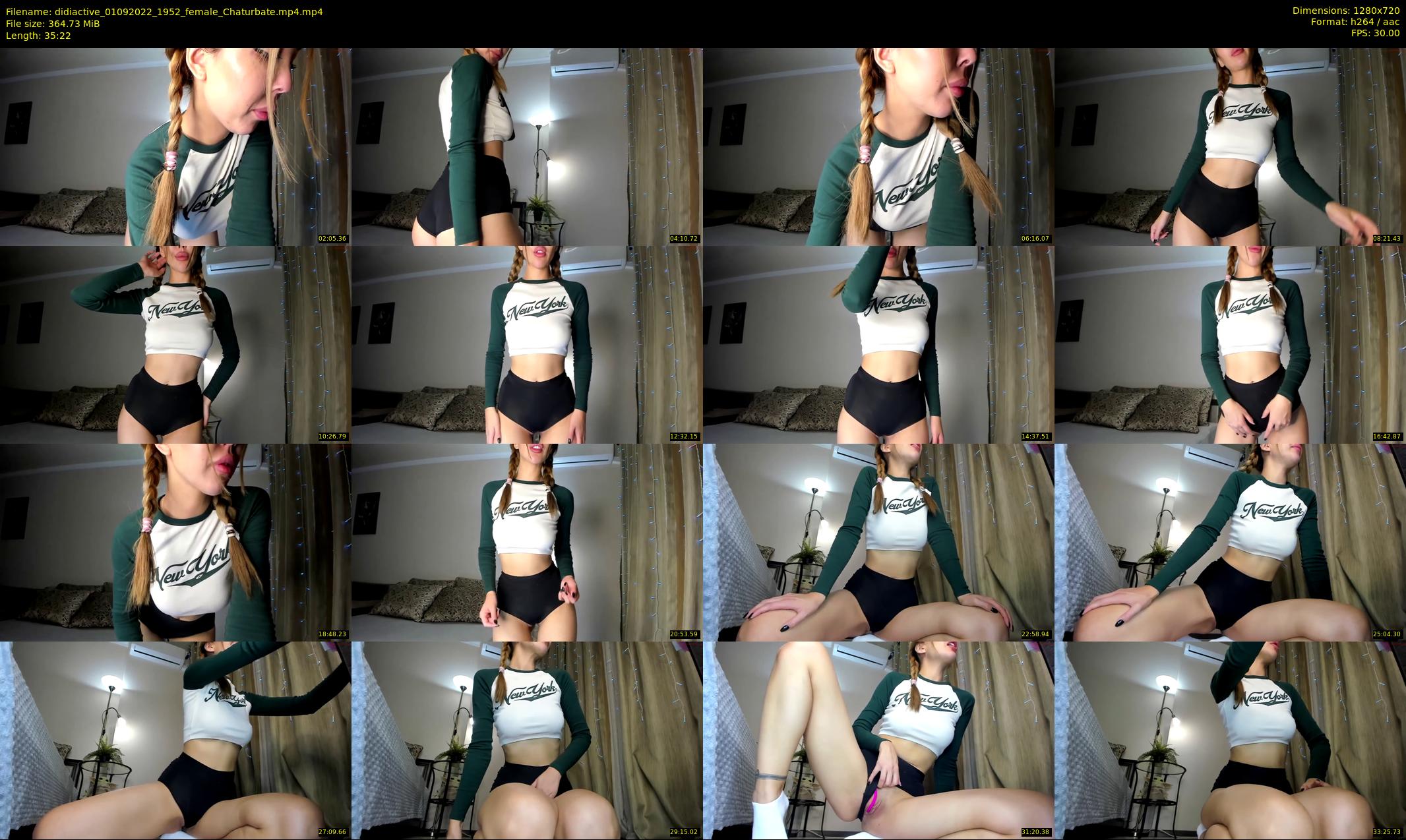 didiactive — 36 minute Chaturbate female cam show recording, 720p, Sep 1, 2022