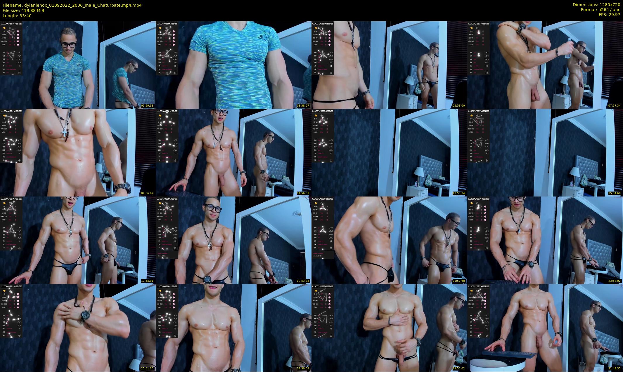 dylanlenox — 34 minute Chaturbate male cam show recording, 720p, Sep 1, 2022