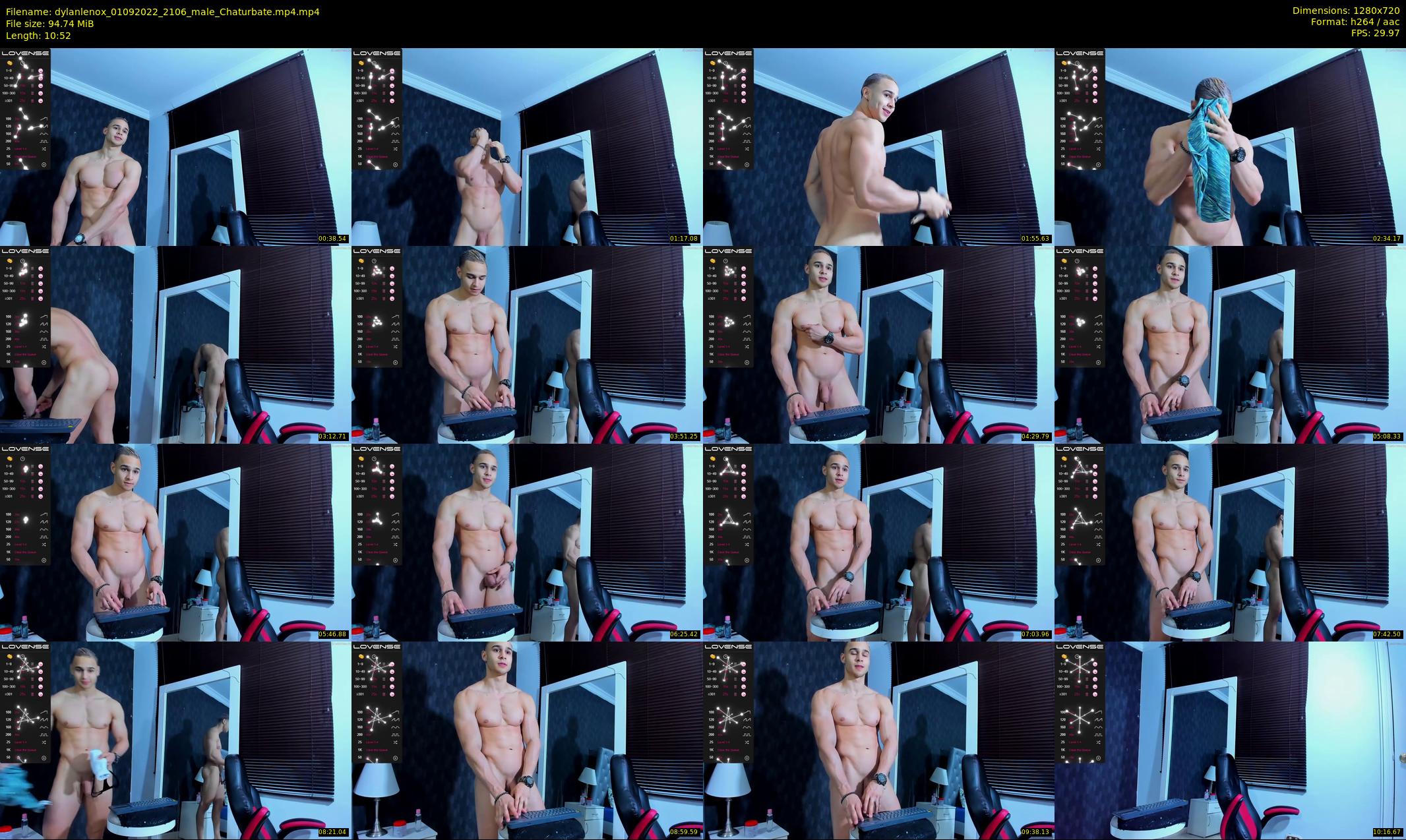 dylanlenox — 11 minute Chaturbate male cam show recording, 720p, Sep 1, 2022
