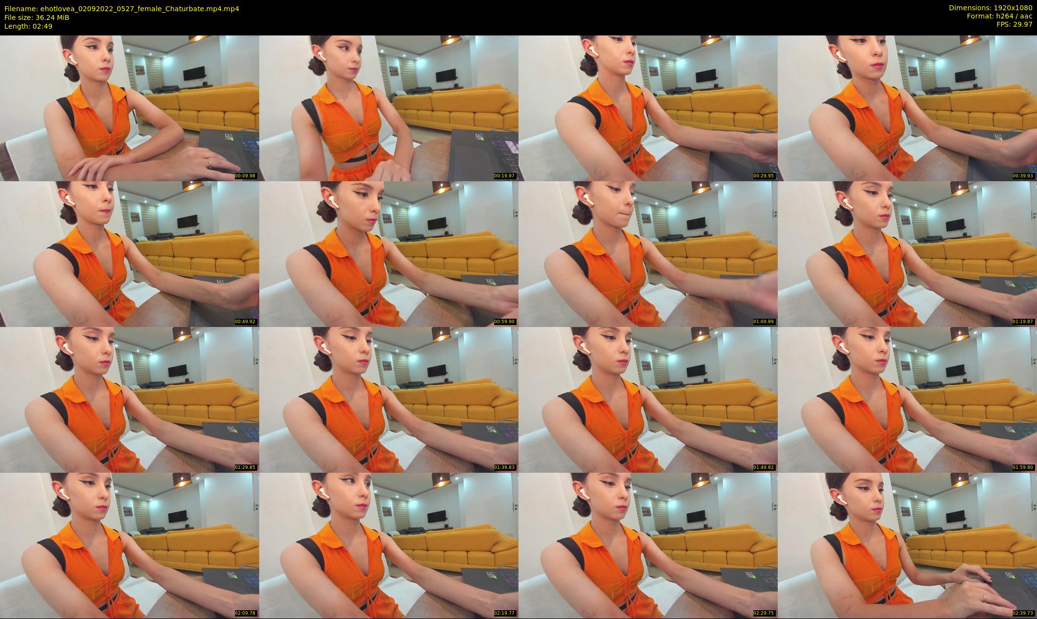 ehotlovea — 3 minute Chaturbate female cam show recording, 1080p, Sep 2, 2022