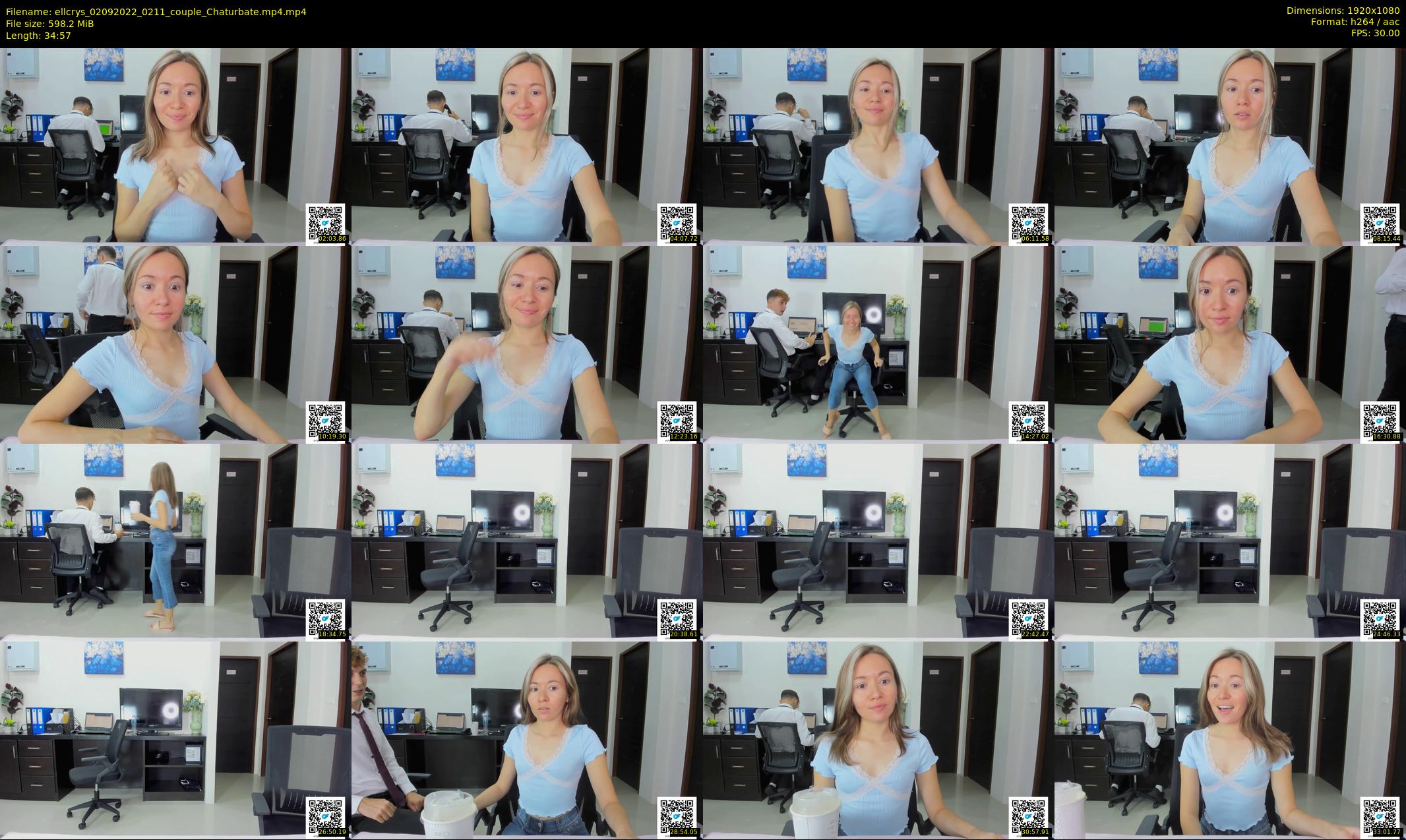 ellcrys — 35 minute Chaturbate couple cam show recording, 1080p, Sep 2, 2022