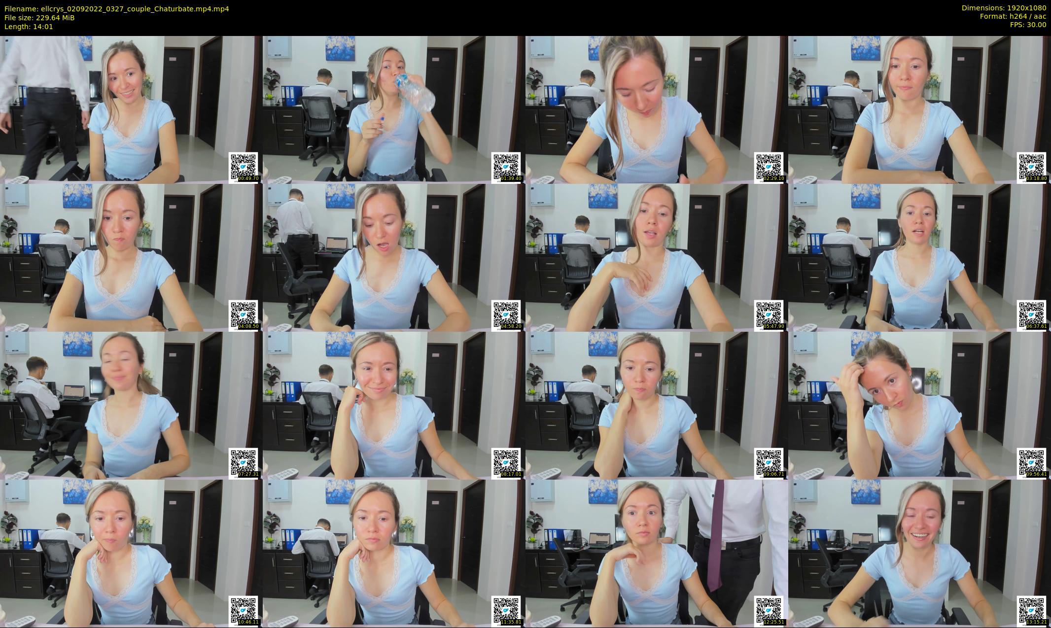 ellcrys — 15 minute Chaturbate couple cam show recording, 1080p, Sep 2, 2022