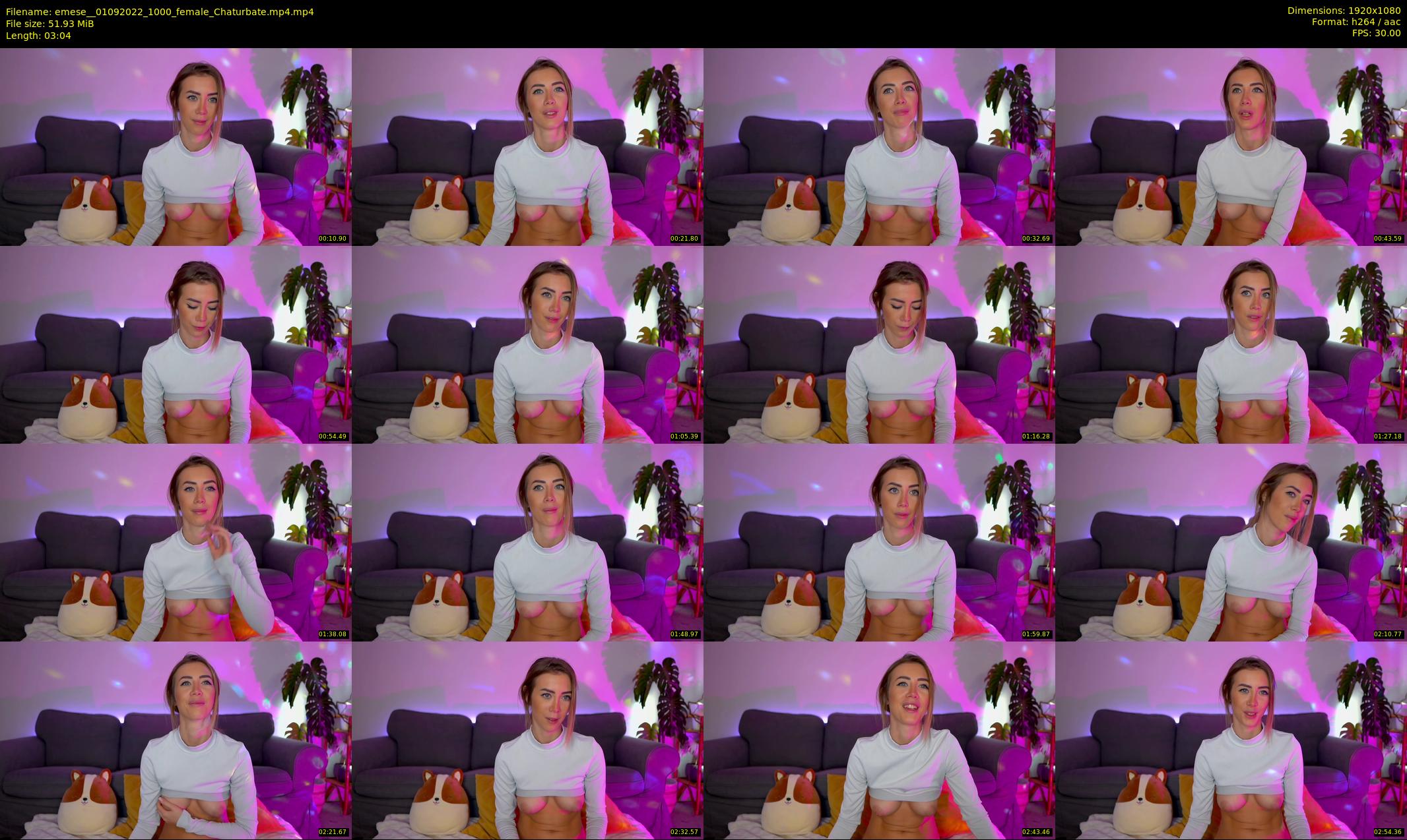 emese_ — 4 minute Chaturbate female cam show recording, 1080p, Sep 1, 2022