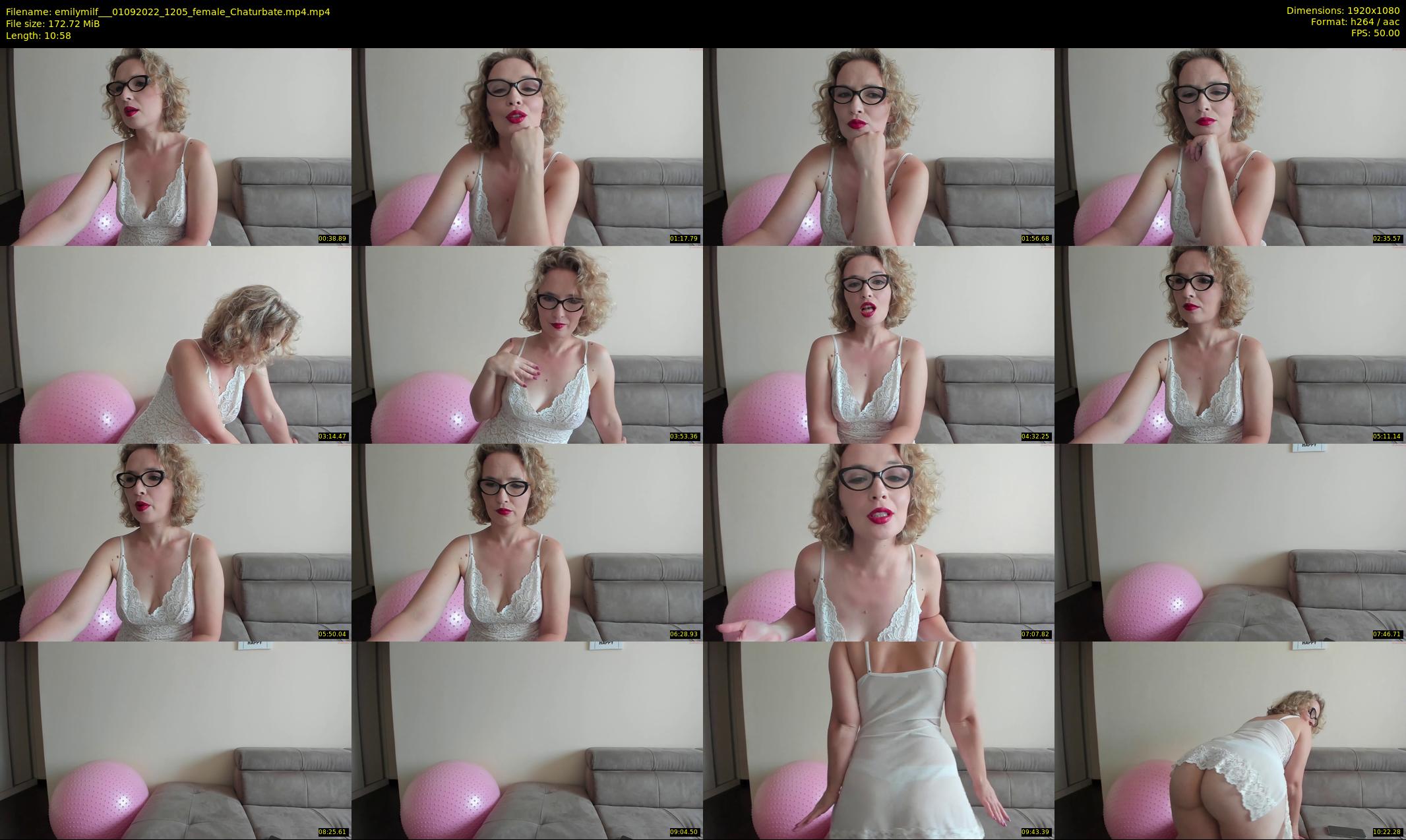 emilymilf__ — 11 minute Chaturbate female cam show recording, 1080p, Sep 1, 2022