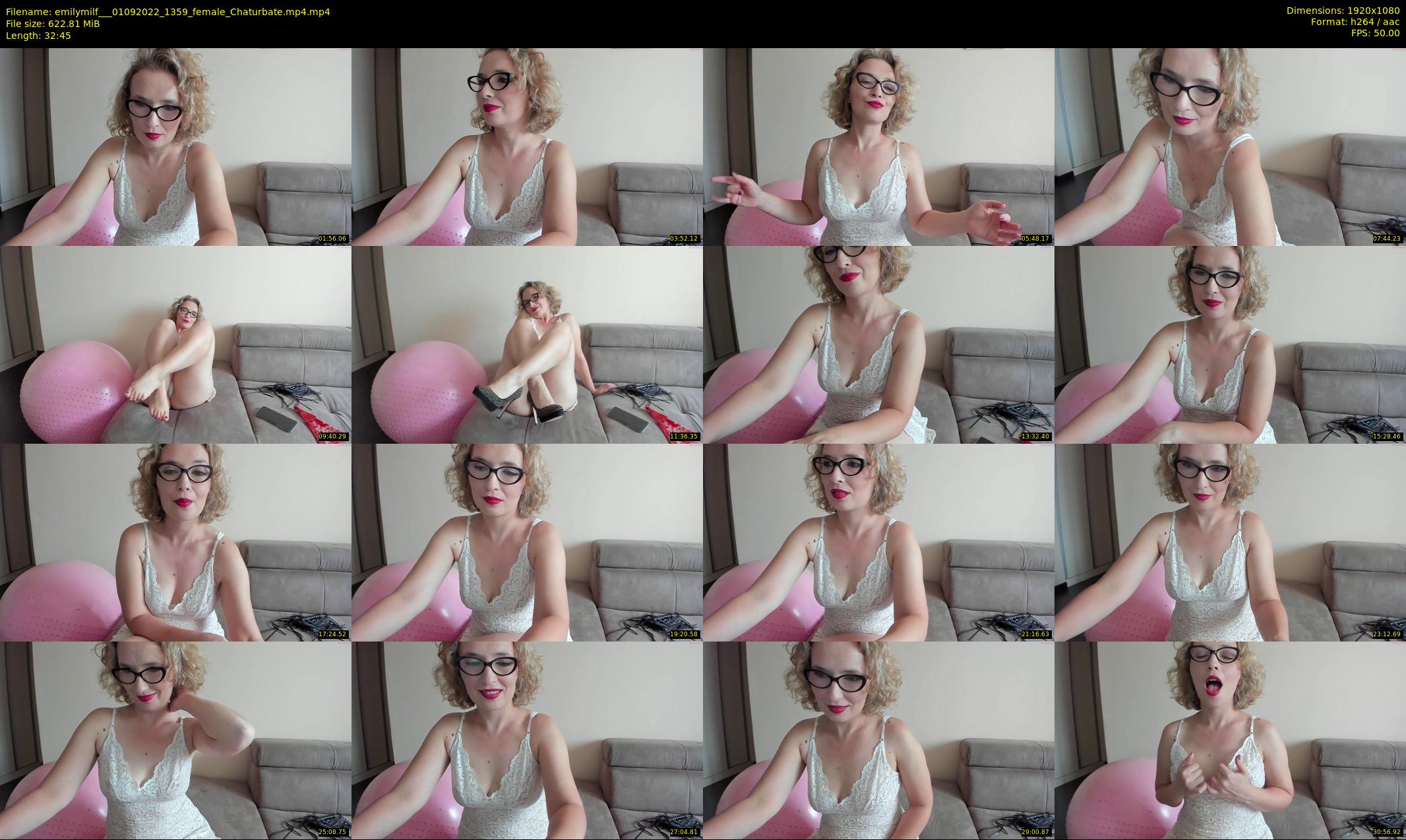 emilymilf__ — 33 minute Chaturbate female cam show recording, 1080p, Sep 1, 2022