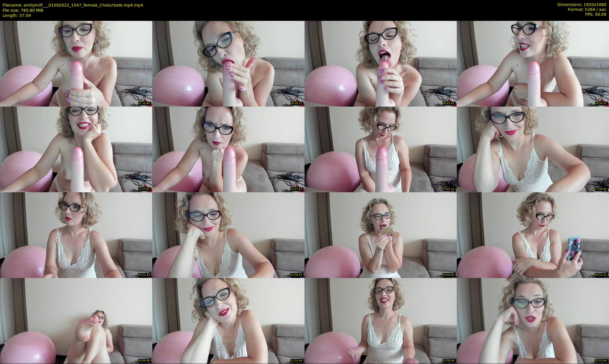 emilymilf__ — 38 minute Chaturbate female cam show recording, 1080p, Sep 1, 2022