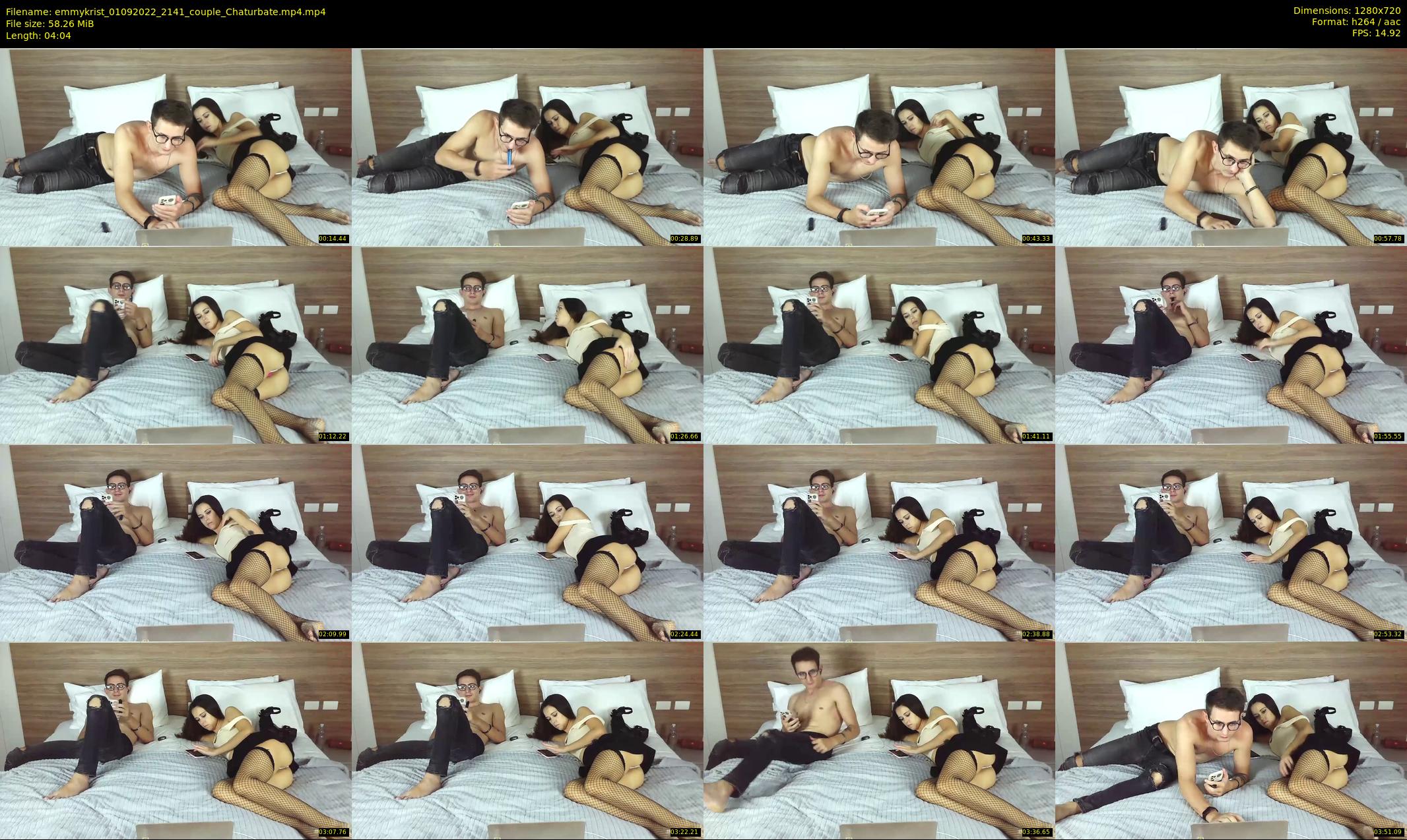 emmykrist — 5 minute Chaturbate couple cam show recording, 720p, Sep 1, 2022
