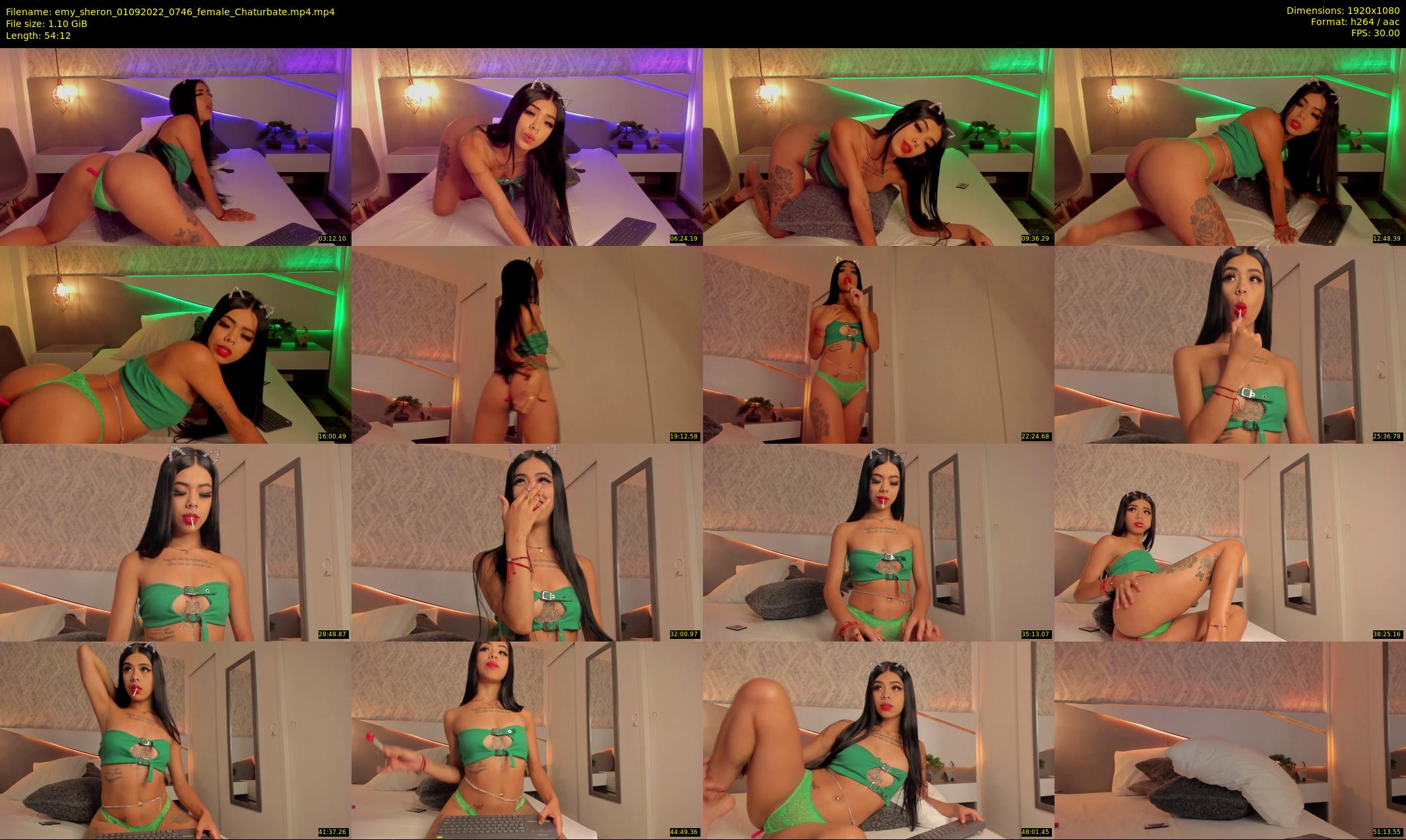 emy_sheron — 55 minute Chaturbate female cam show recording, 1080p, Sep 1, 2022