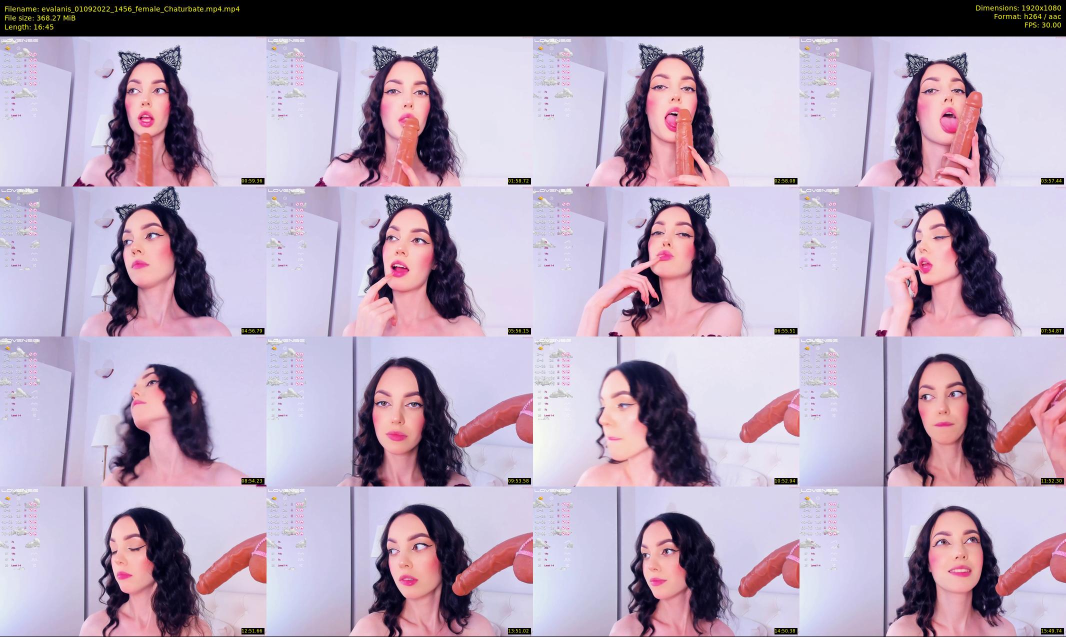 evalanis — 17 minute Chaturbate couple cam show recording, 1080p, Sep 1, 2022