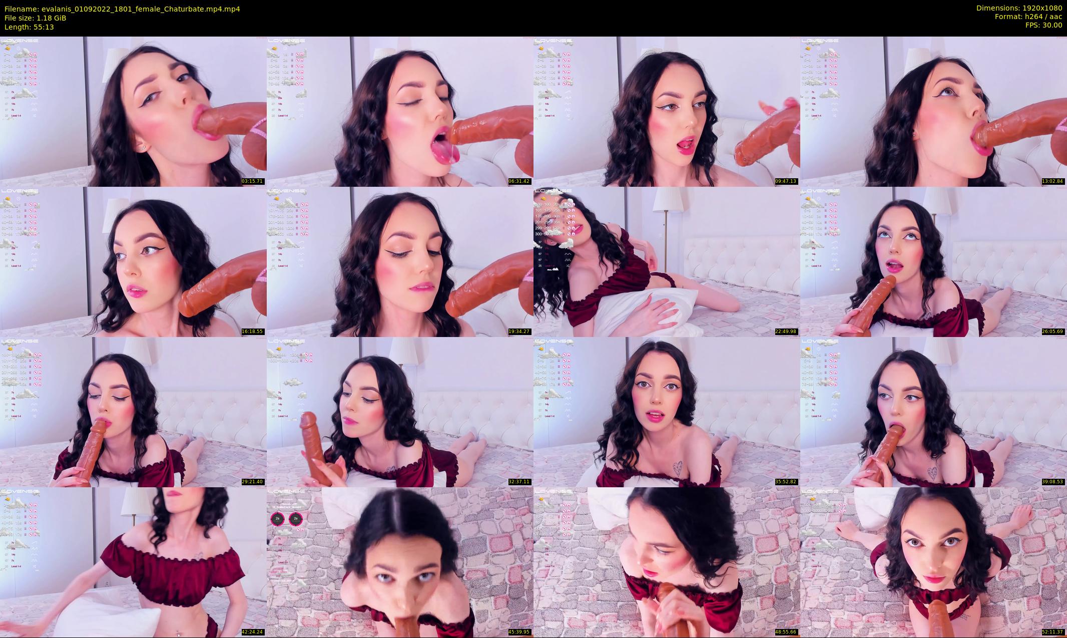 evalanis — 56 minute Chaturbate couple cam show recording, 1080p, Sep 1, 2022