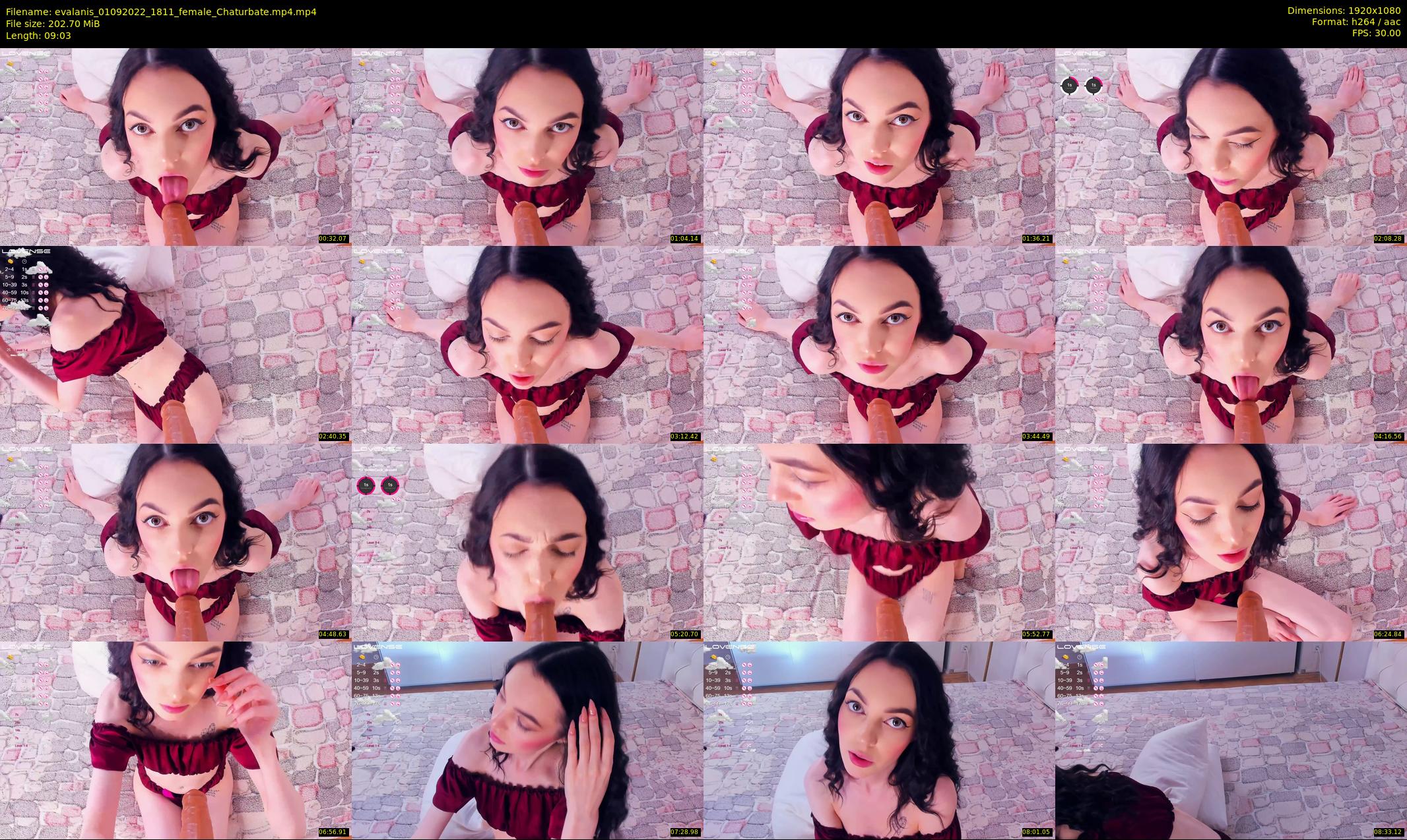 evalanis — 10 minute Chaturbate couple cam show recording, 1080p, Sep 1, 2022