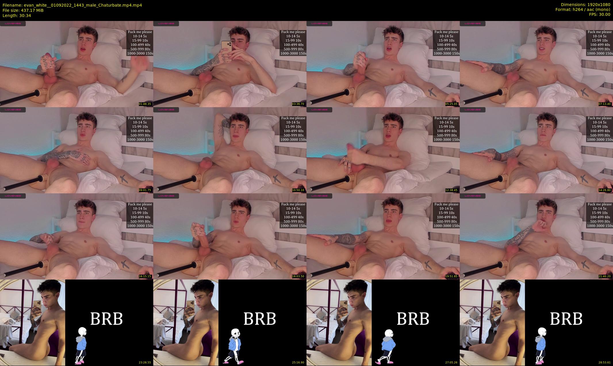 evan_white_ — 31 minute Chaturbate male cam show recording, 1080p, Sep 1, 2022