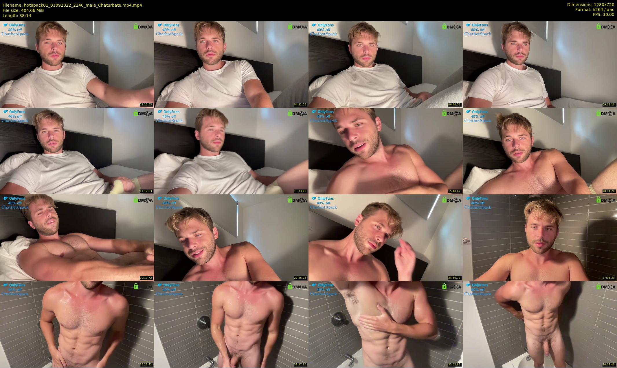 hot8pack01 — 39 minute Chaturbate male cam show recording, 720p, Sep 1, 2022