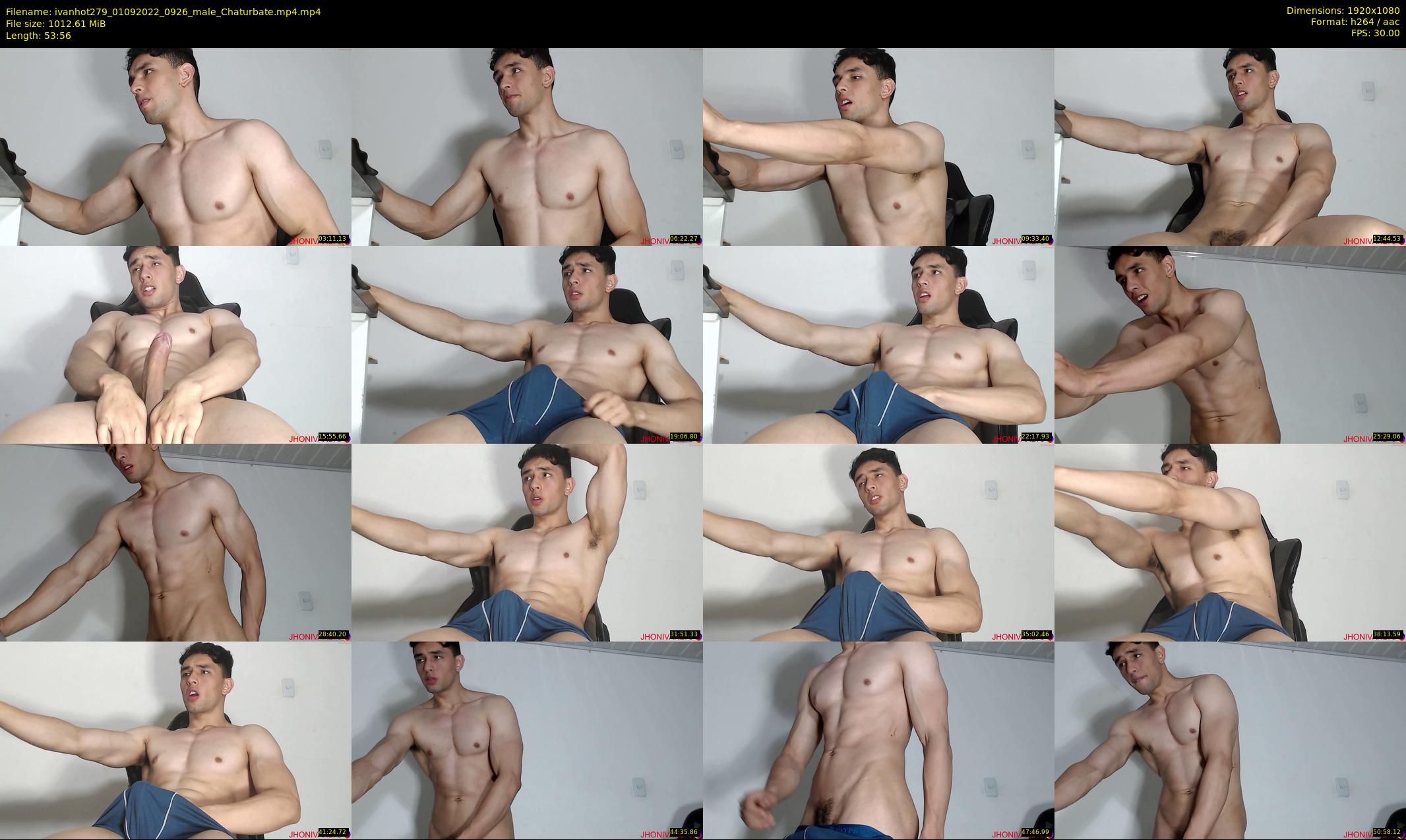 ivanhot279 — 54 minute Chaturbate male cam show recording, 1080p, Sep 1, 2022