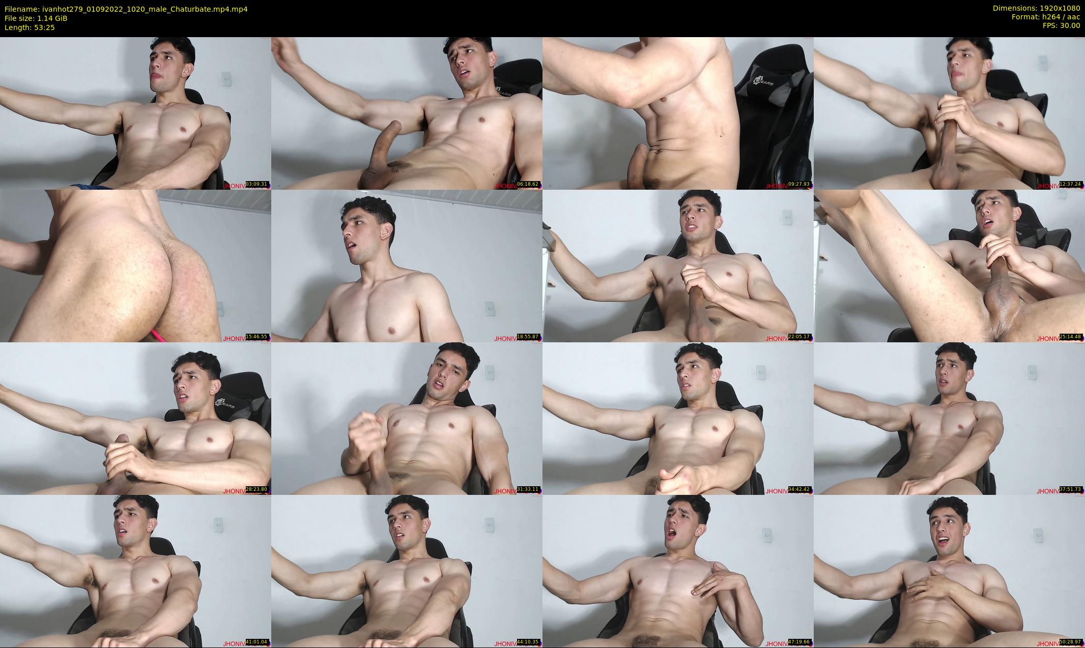 ivanhot279 — 54 minute Chaturbate male cam show recording, 1080p, Sep 1, 2022