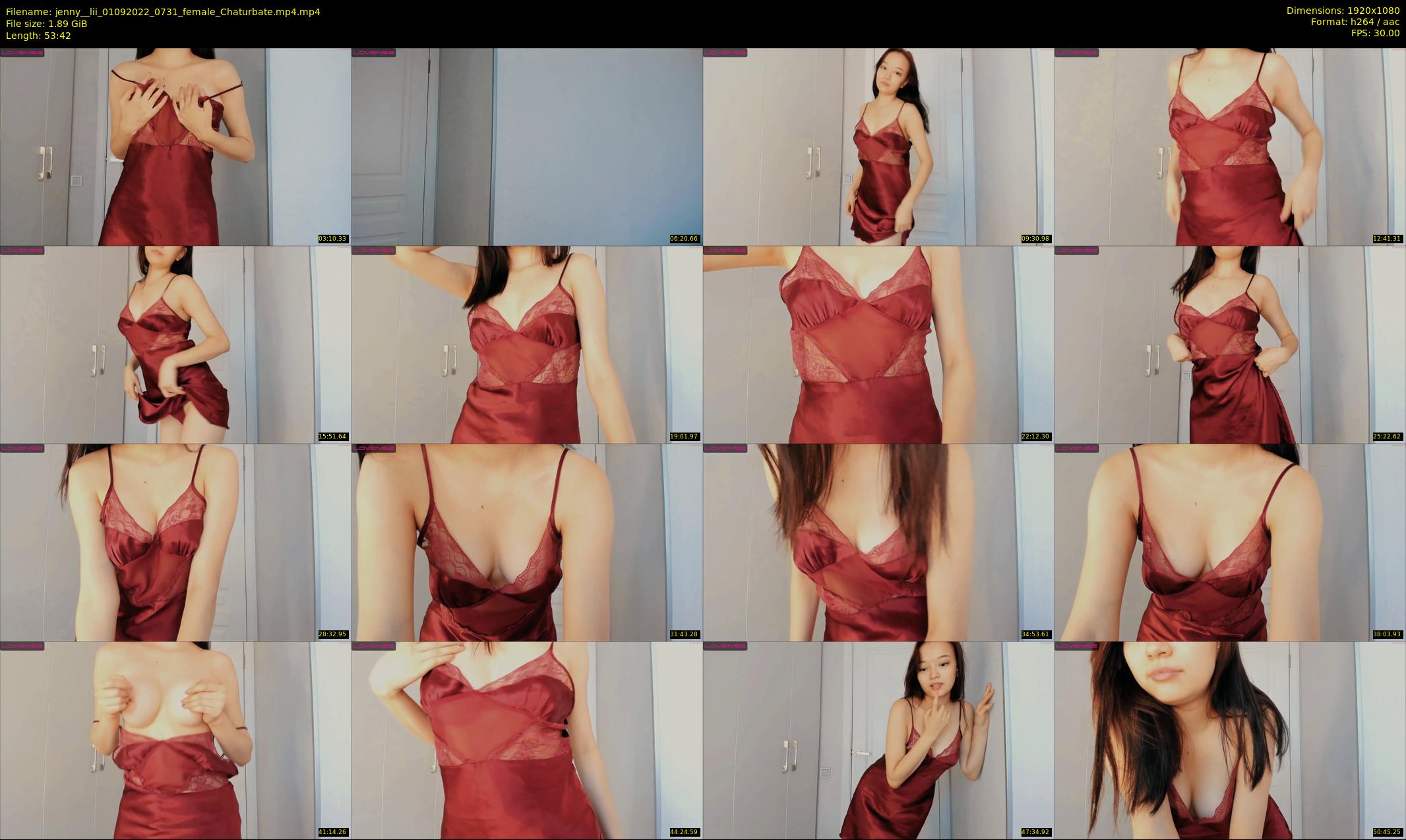 jenny__lii — 54 minute Chaturbate female cam show recording, 1080p, Sep 1, 2022