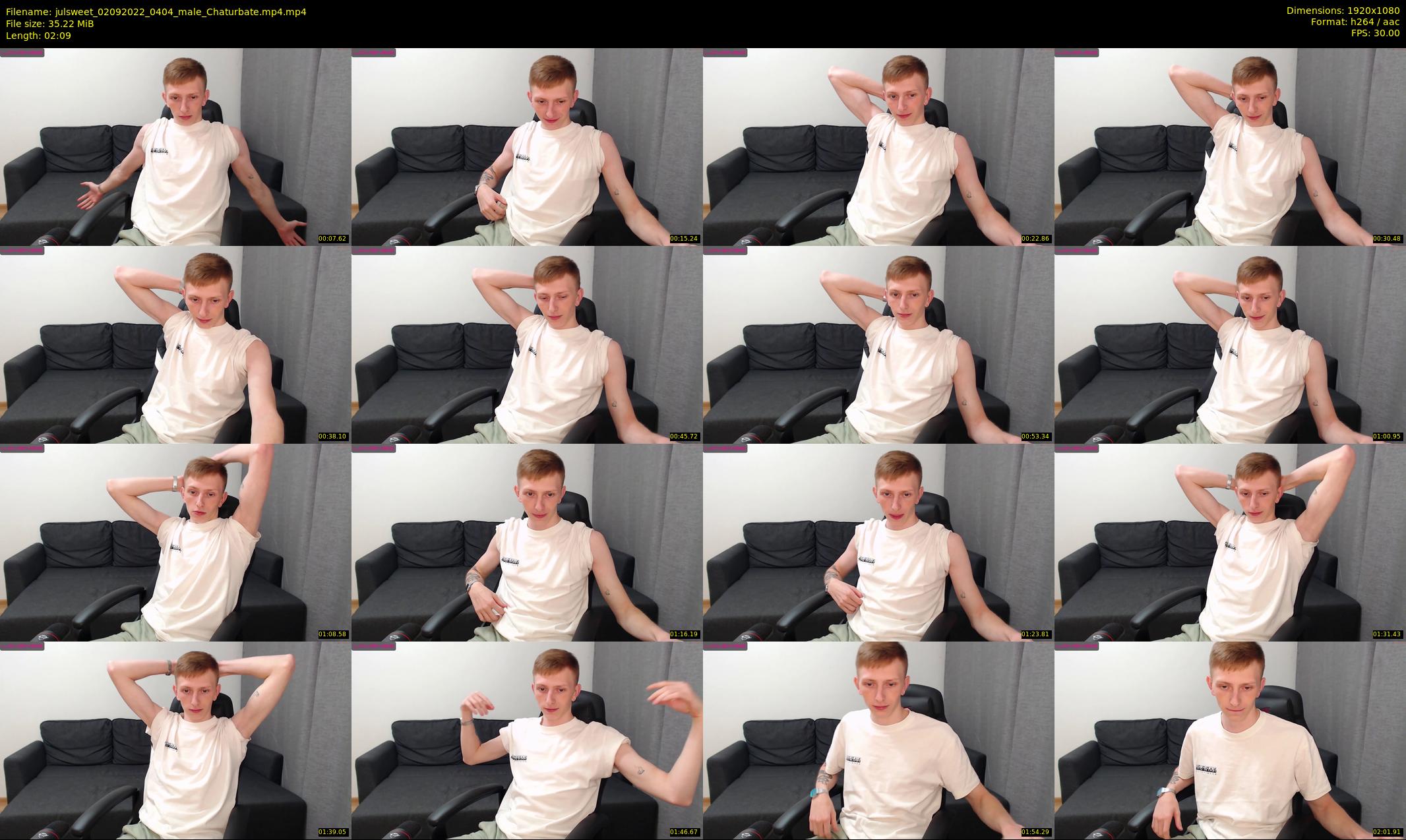 julsweet — 3 minute Chaturbate male cam show recording, 1080p, Sep 2, 2022