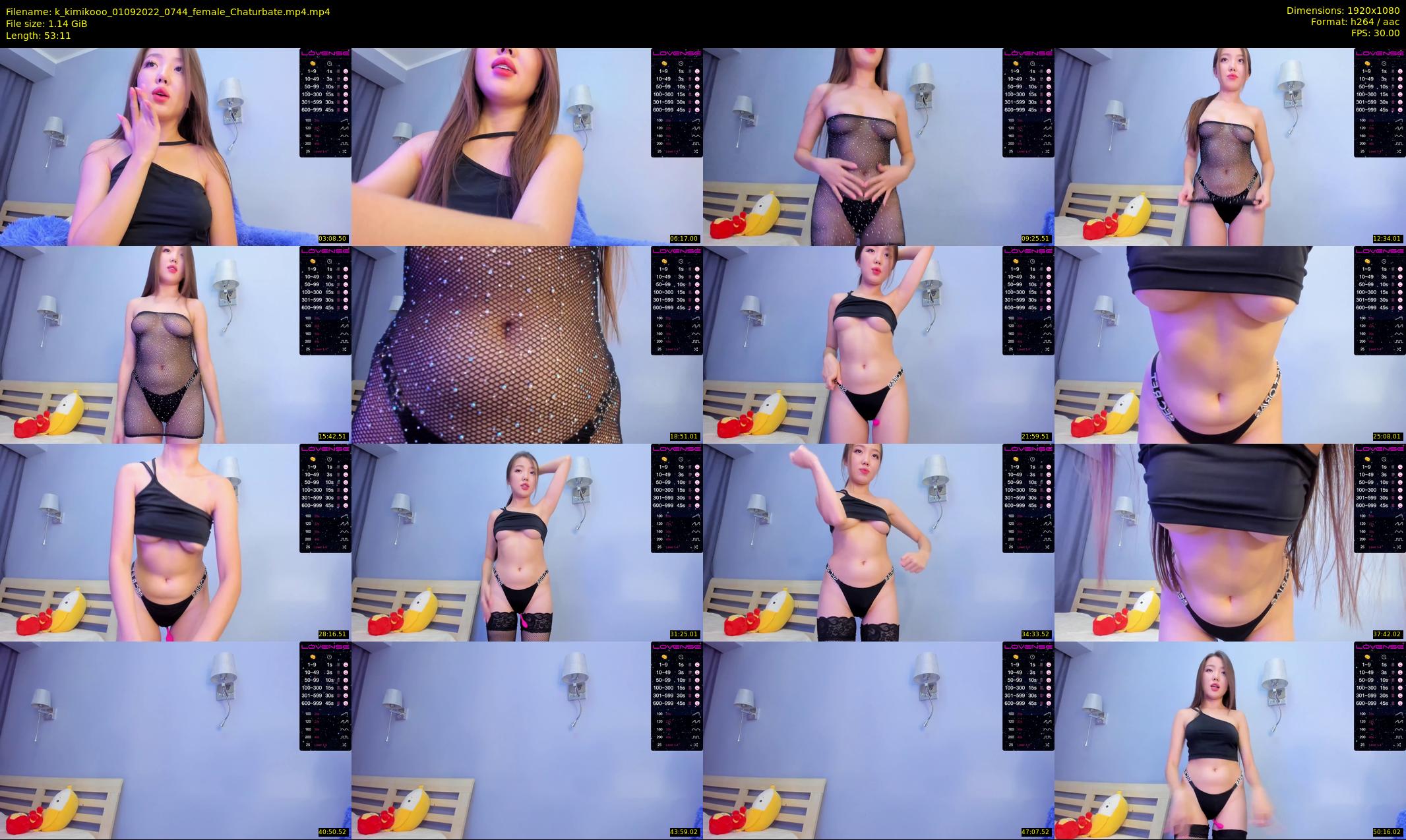k_kimikooo — 54 minute Chaturbate female cam show recording, 1080p, Sep 1, 2022