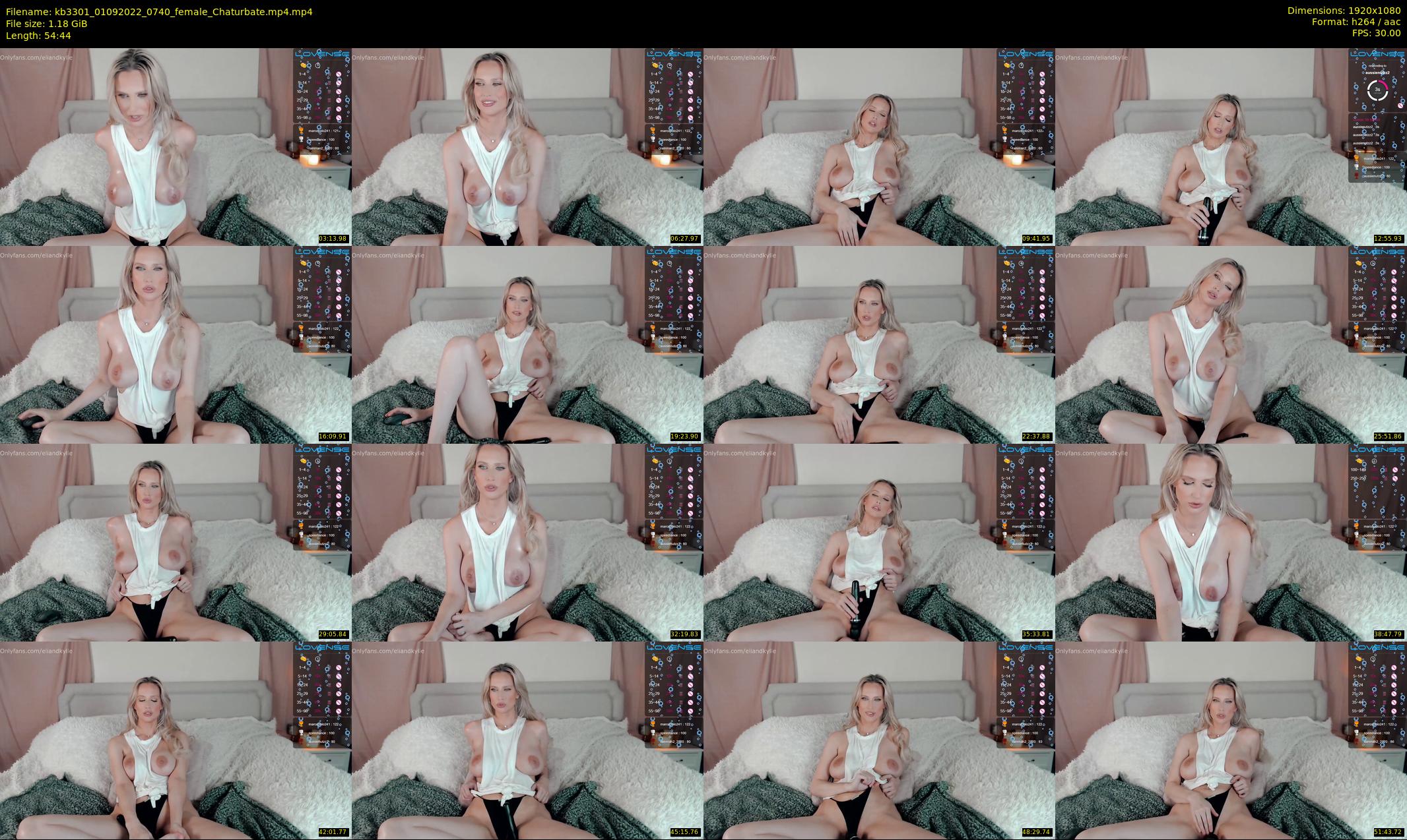 kb3301 — 55 minute Chaturbate couple cam show recording, 1080p, Sep 1, 2022
