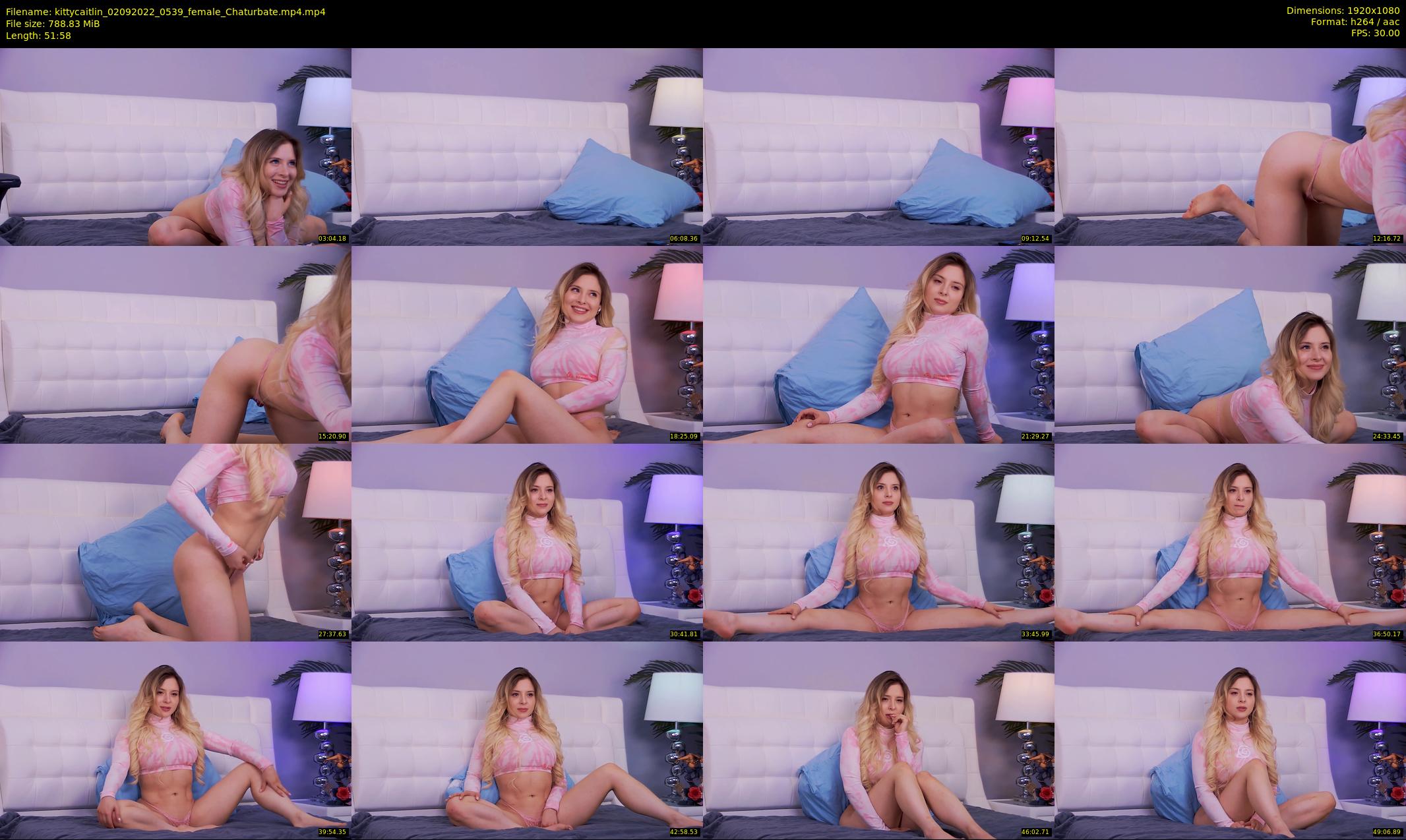 kittycaitlin — 52 minute Chaturbate female cam show recording, 1080p, Sep 2, 2022