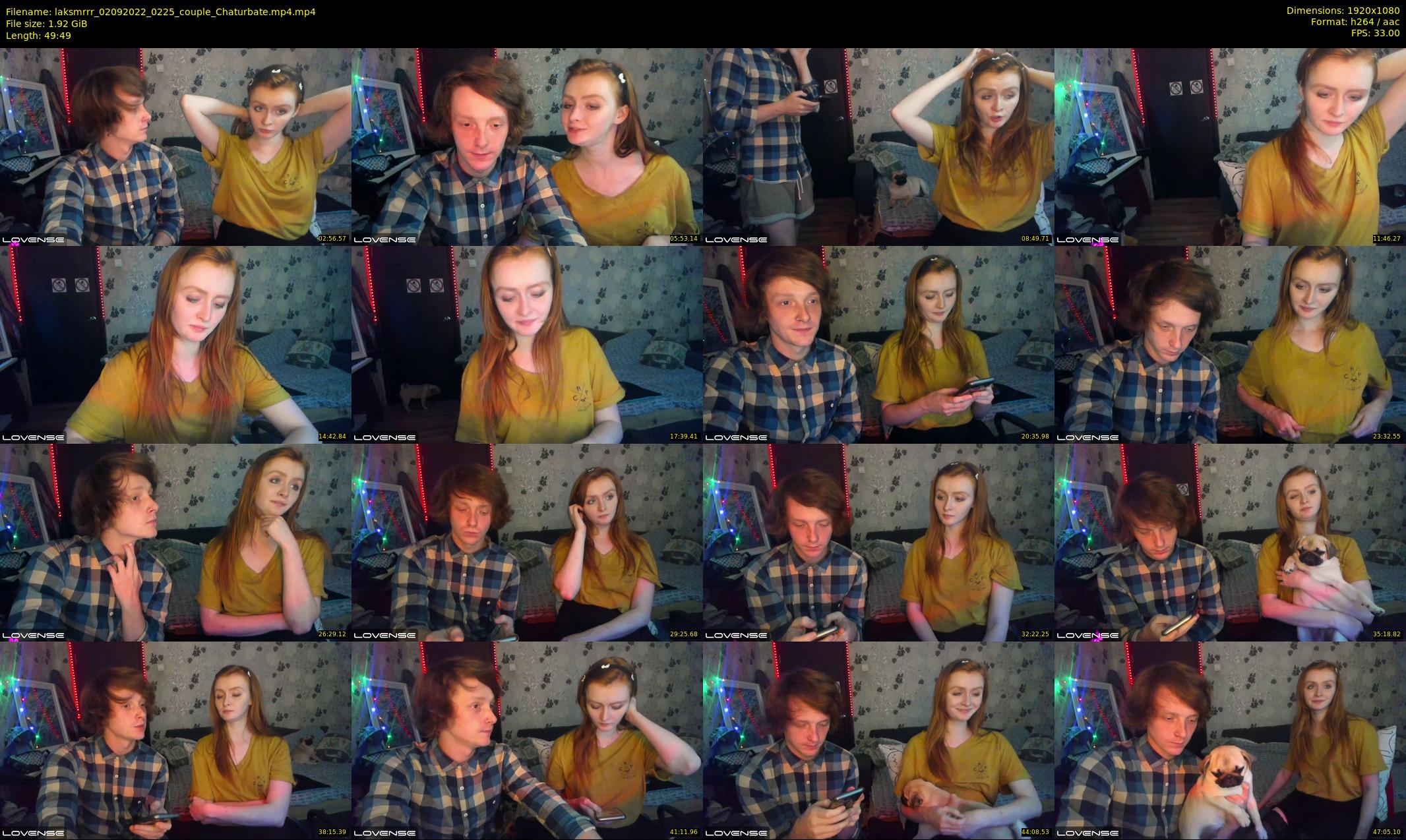 laksmrrr — 50 minute Chaturbate couple cam show recording, 1080p, Sep 2, 2022