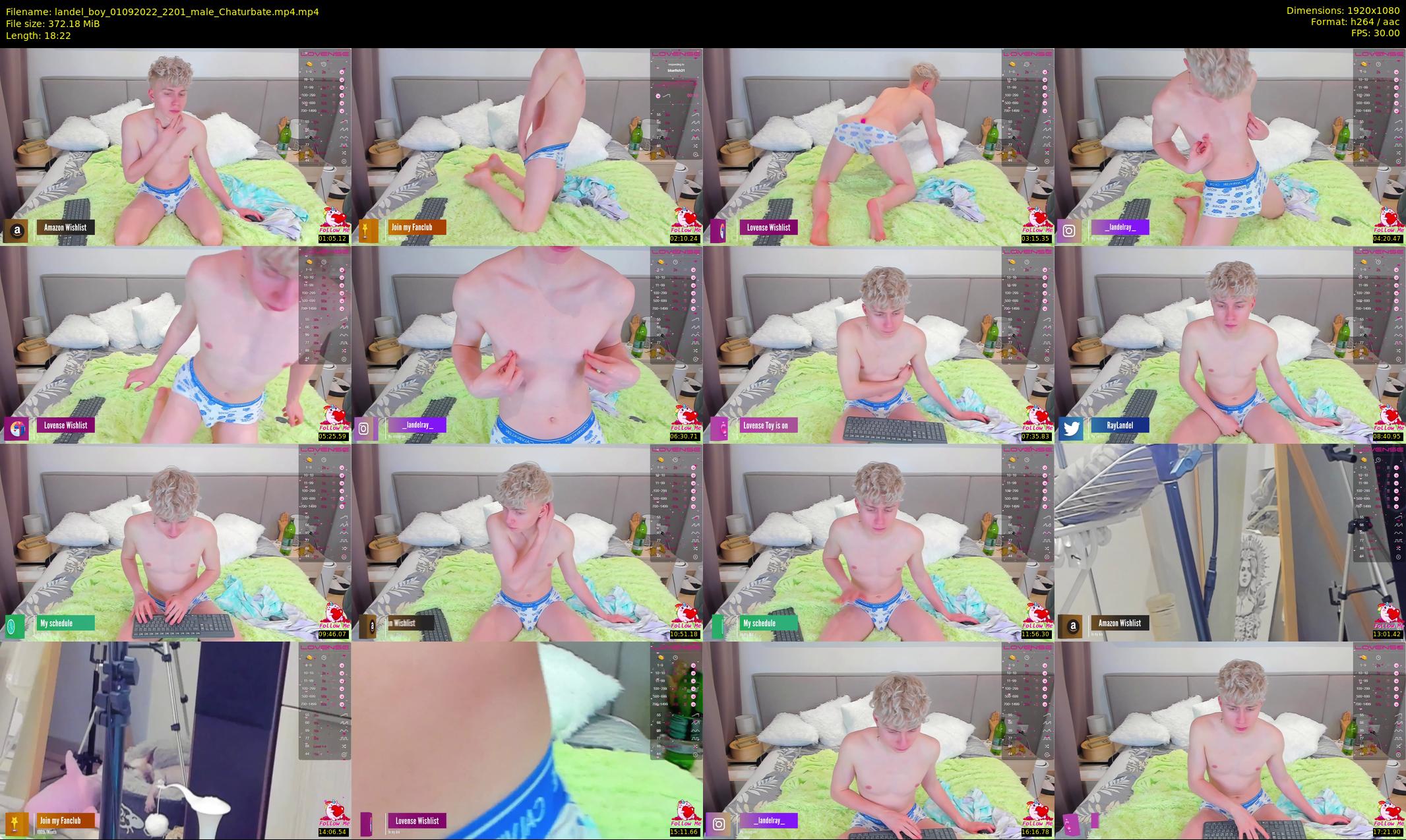 landel_boy — 19 minute Chaturbate male cam show recording, 1080p, Sep 1, 2022