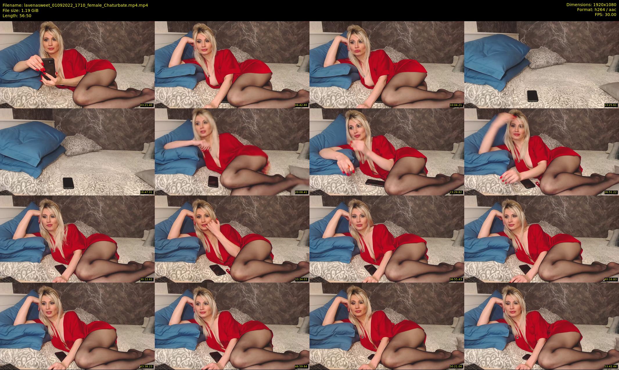 lavenasweet — 57 minute Chaturbate female cam show recording, 1080p, Sep 1, 2022