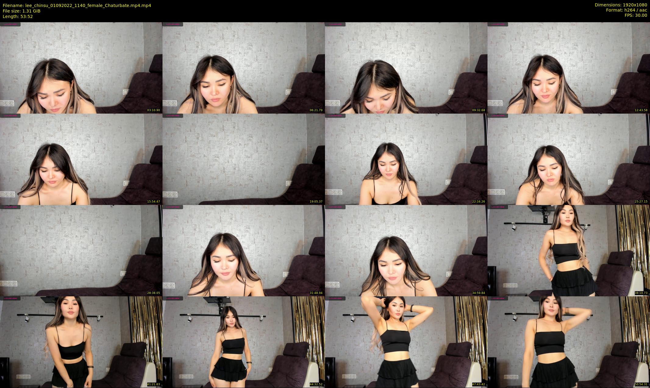 lee_chinsu — 54 minute Chaturbate female cam show recording, 1080p, Sep 1, 2022
