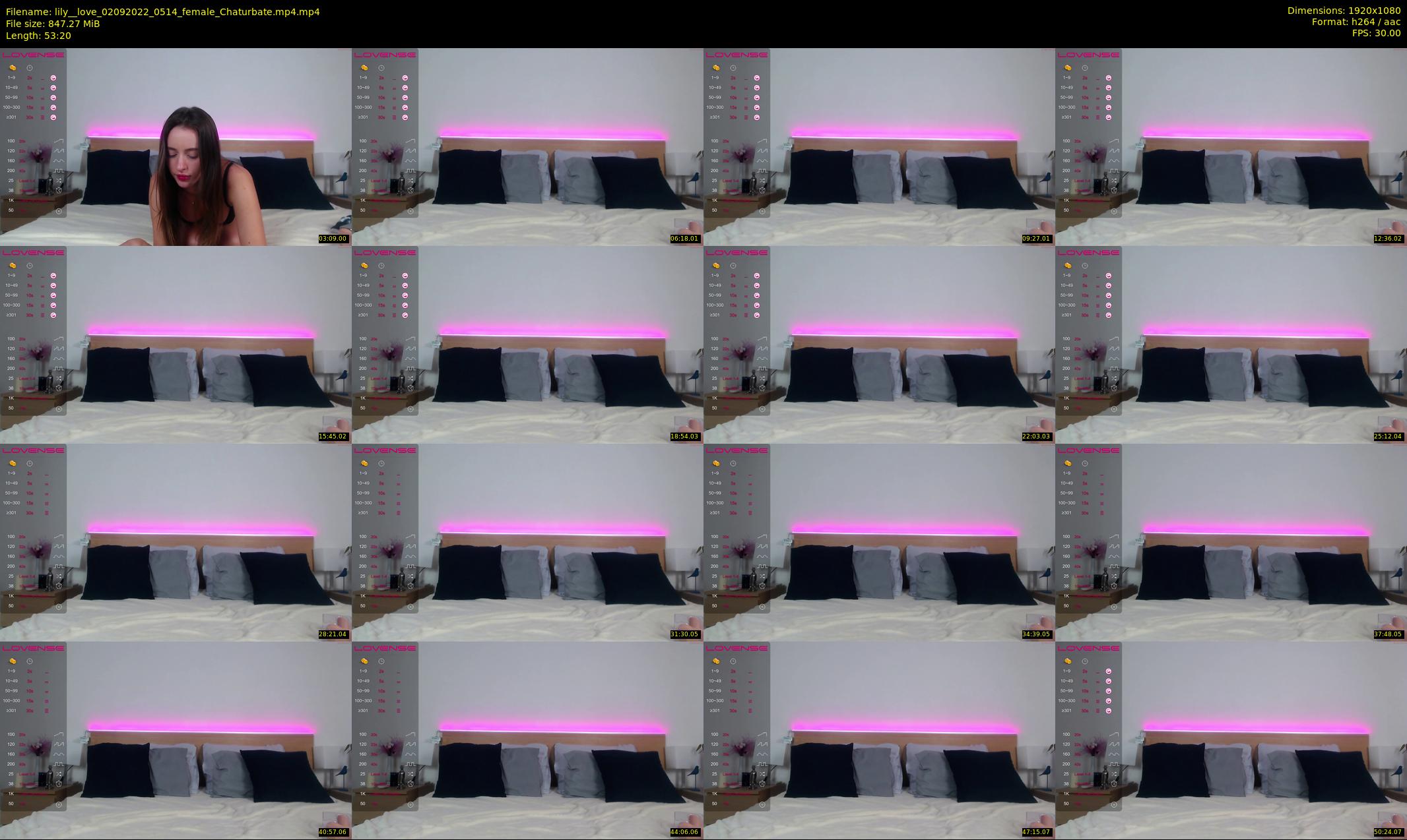 lily__love — 54 minute Chaturbate female cam show recording, 1080p, Sep 2, 2022