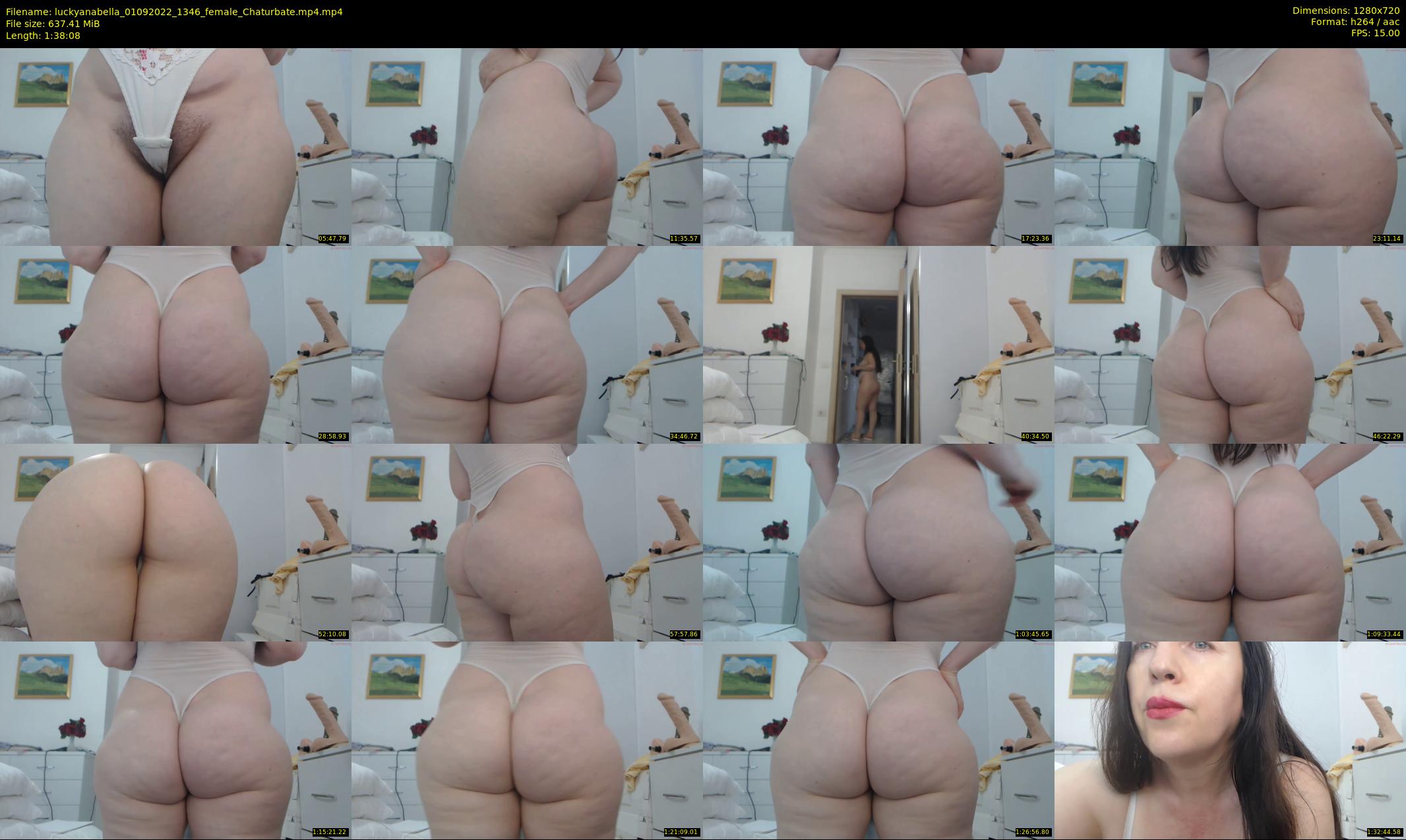 luckyanabella — 99 minute Chaturbate female cam show recording, 720p, Sep 1, 2022