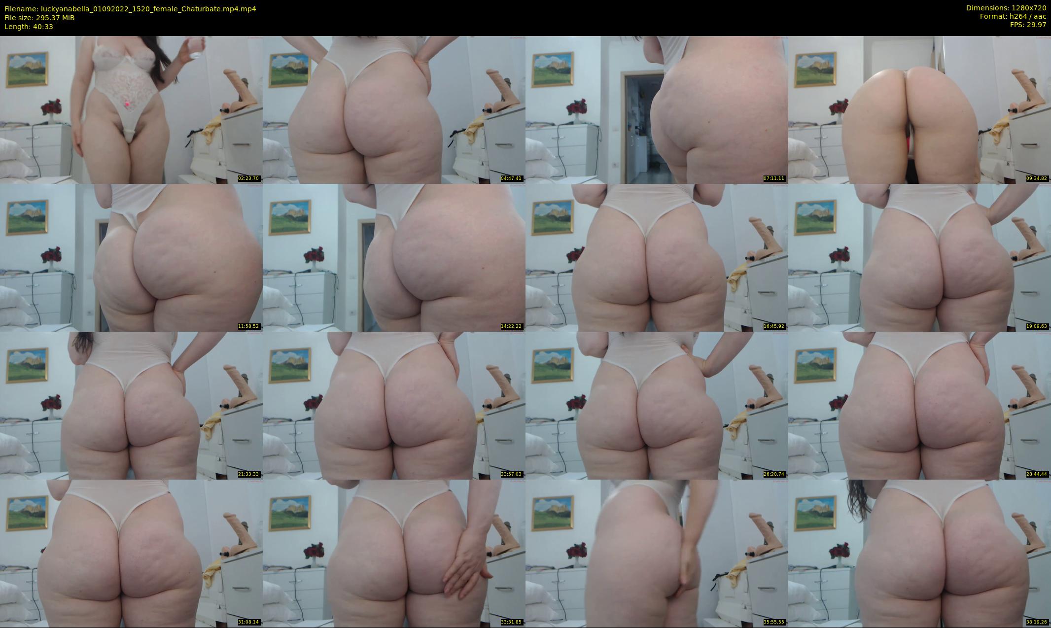luckyanabella — 41 minute Chaturbate female cam show recording, 720p, Sep 1, 2022