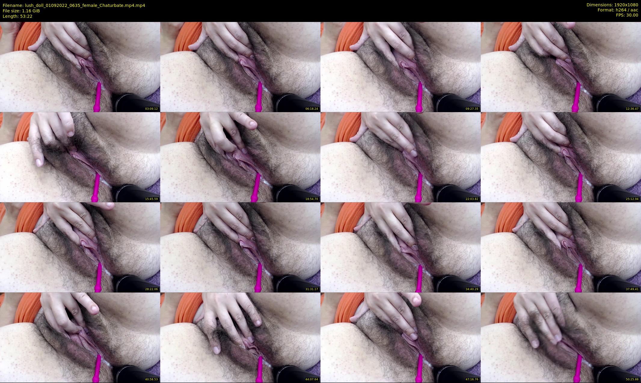 lush_doll — 54 minute Chaturbate female cam show recording, 1080p, Sep 1, 2022