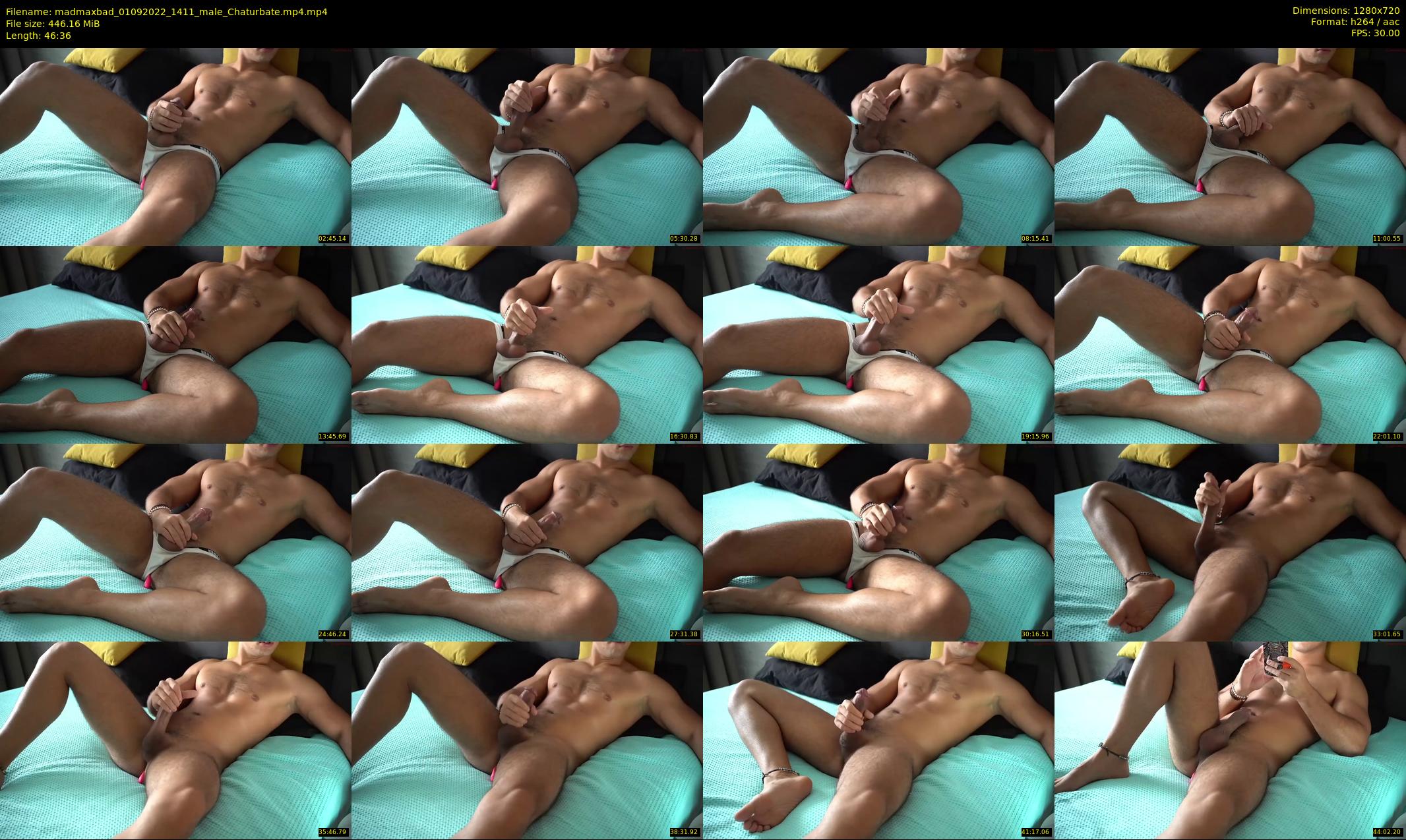 madmaxbad — 47 minute Chaturbate male cam show recording, 720p, Sep 1, 2022