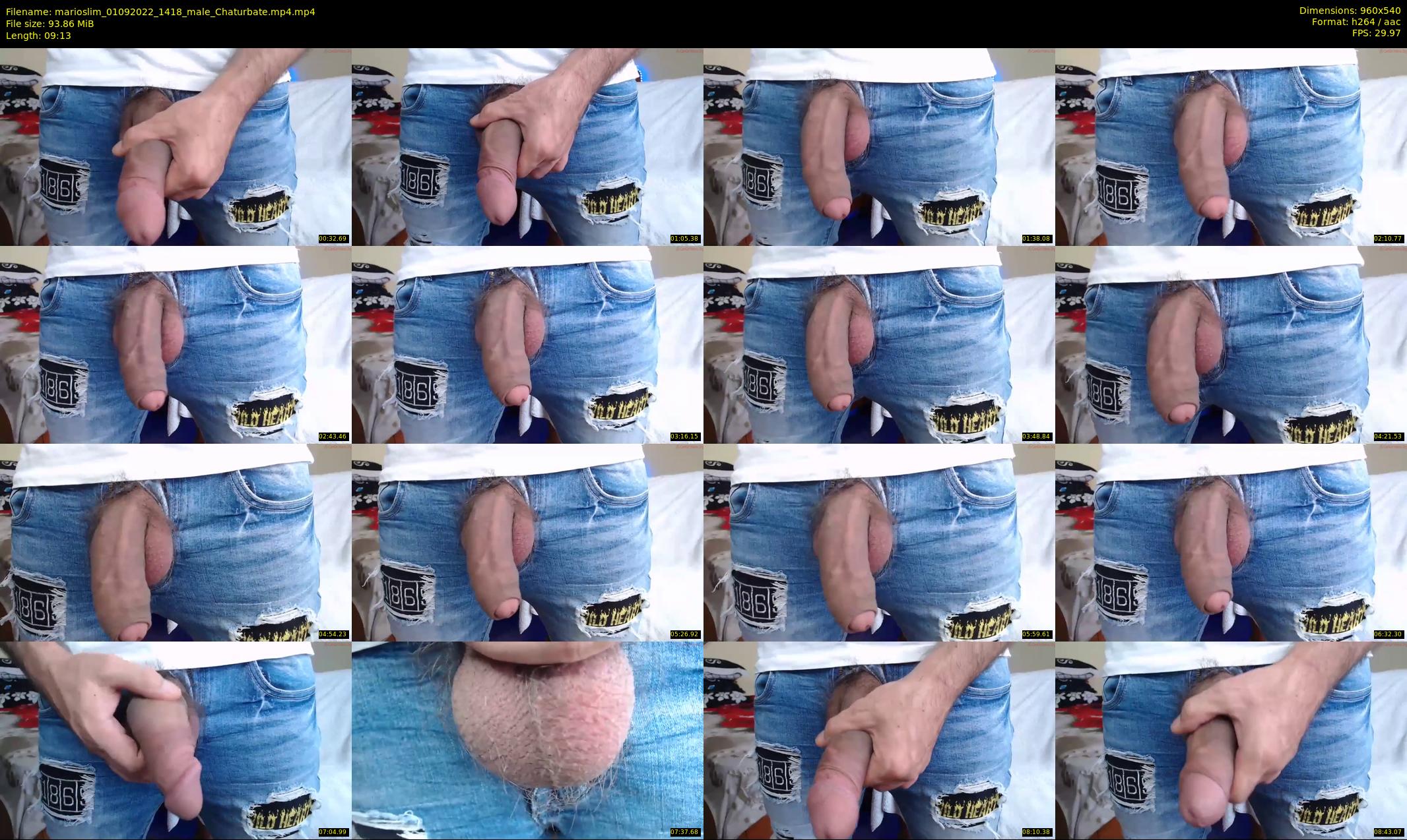marioslim — 10 minute Chaturbate male cam show recording, 480p, Sep 1, 2022