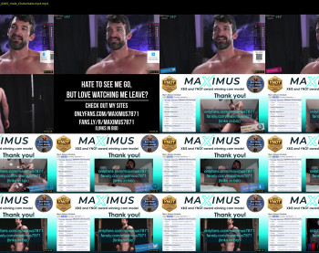 maximus_787 — 4 minute Chaturbate male cam show recording, 1080p, Sep 2, 2022