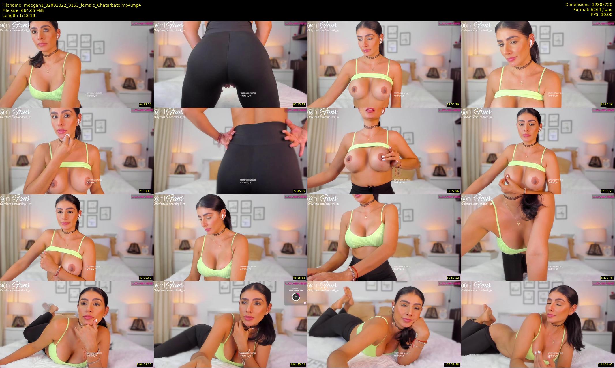 meegan1 — 79 minute Chaturbate female cam show recording, 720p, Sep 2, 2022
