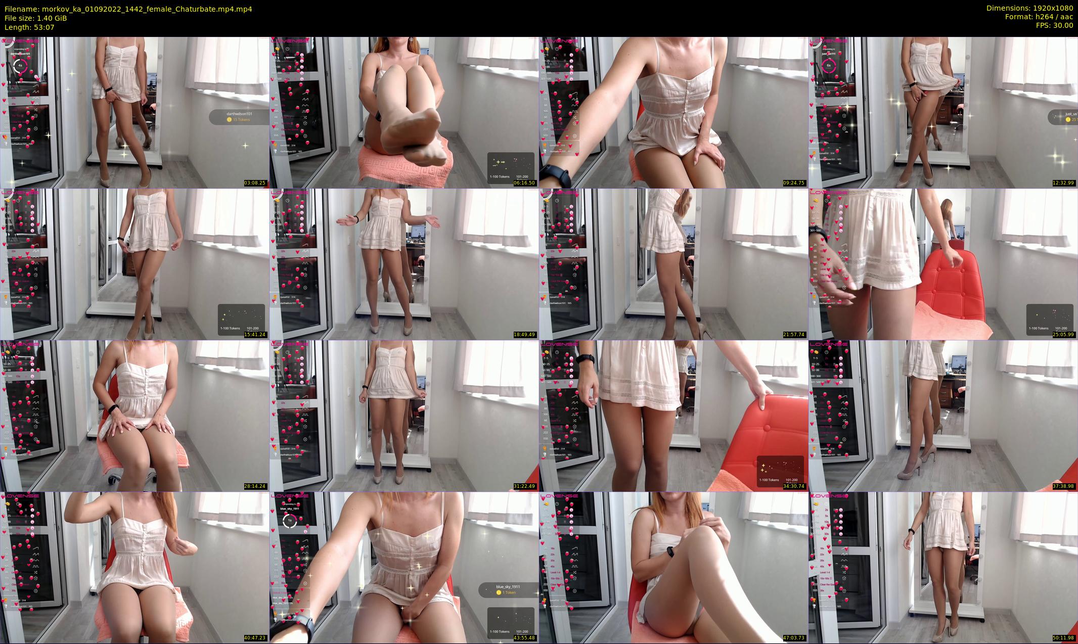 morkov_ka — 54 minute Chaturbate female cam show recording, 1080p, Sep 1, 2022