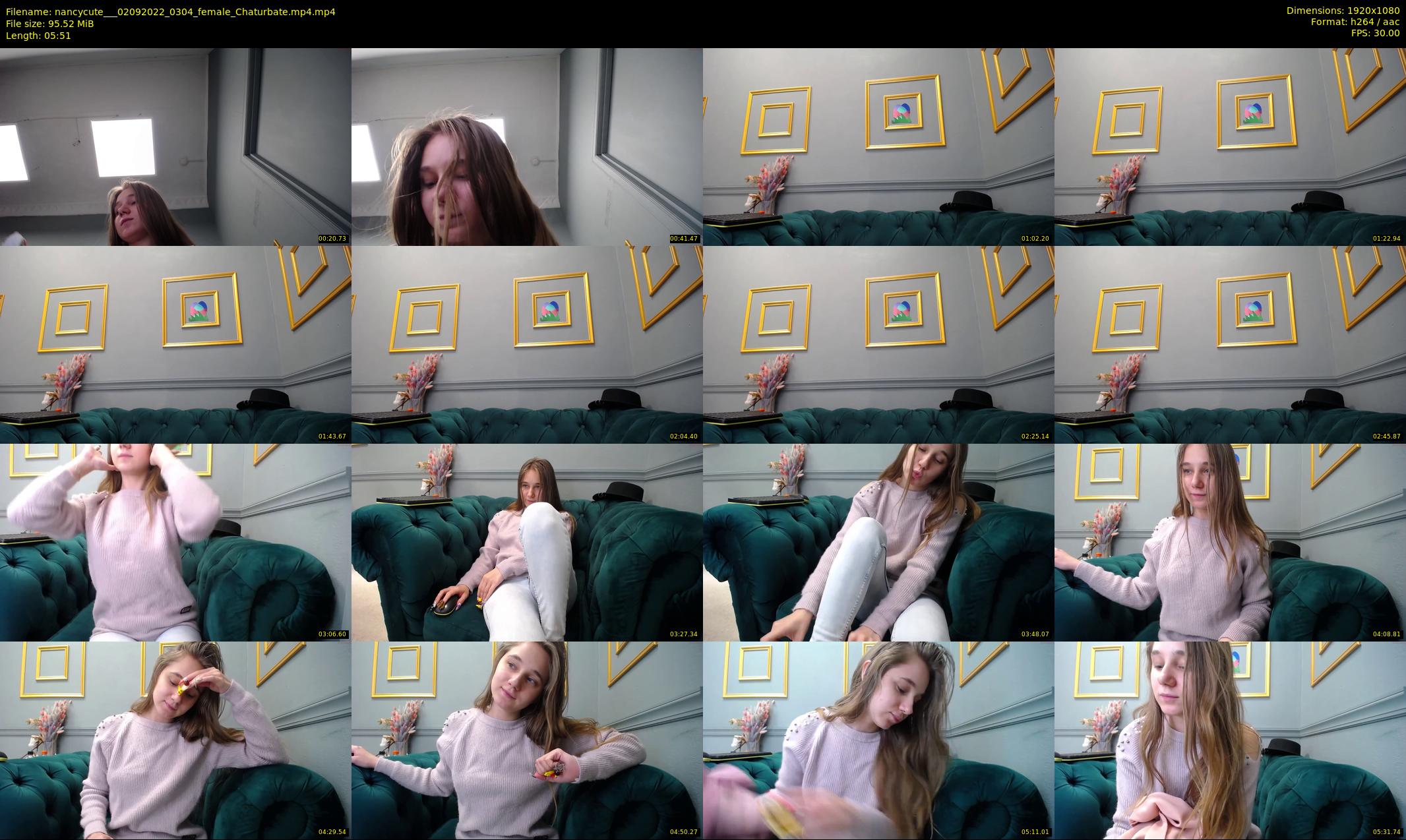 nancycute__ — 6 minute Chaturbate female cam show recording, 1080p, Sep 2, 2022