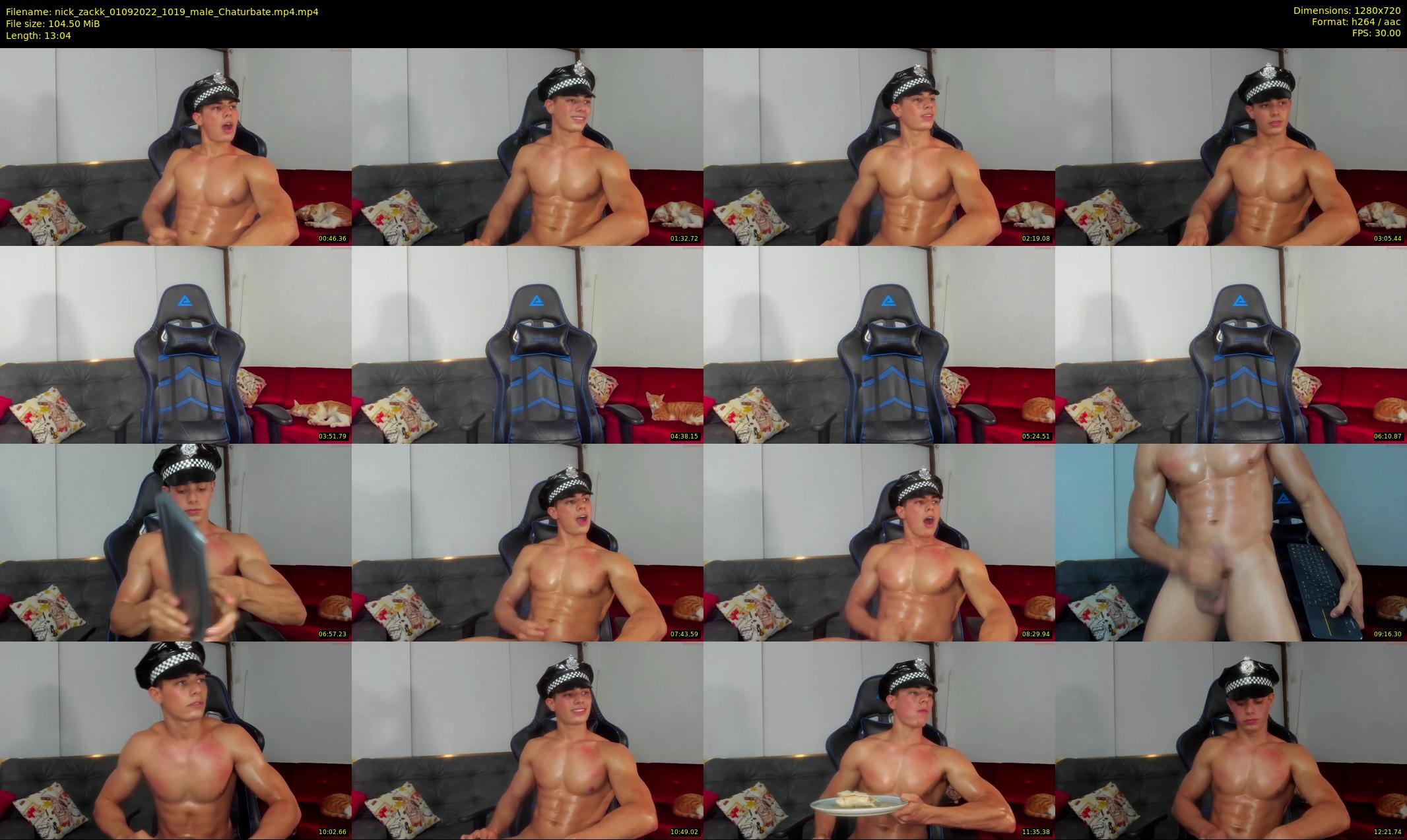 nick_zackk — 14 minute Chaturbate male cam show recording, 720p, Sep 1, 2022